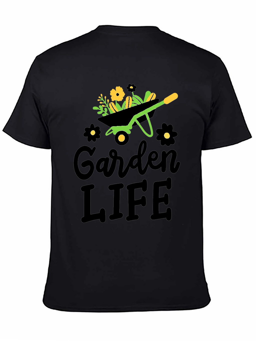 Garden Life T-Shirt - Wheelbarrow Graphic Tee