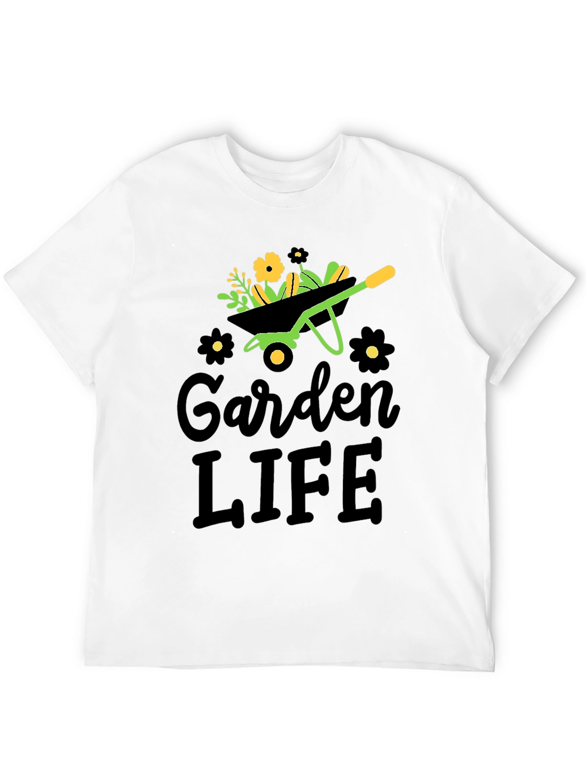 Garden Life T-Shirt - Wheelbarrow Graphic Tee