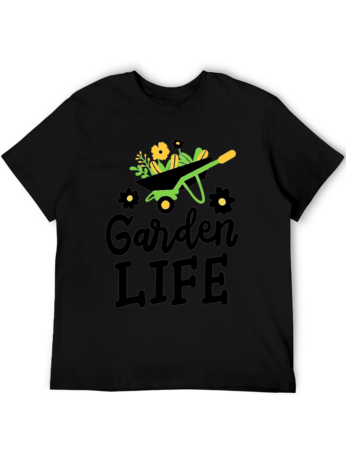 Garden Life T-Shirt - Wheelbarrow Graphic Tee