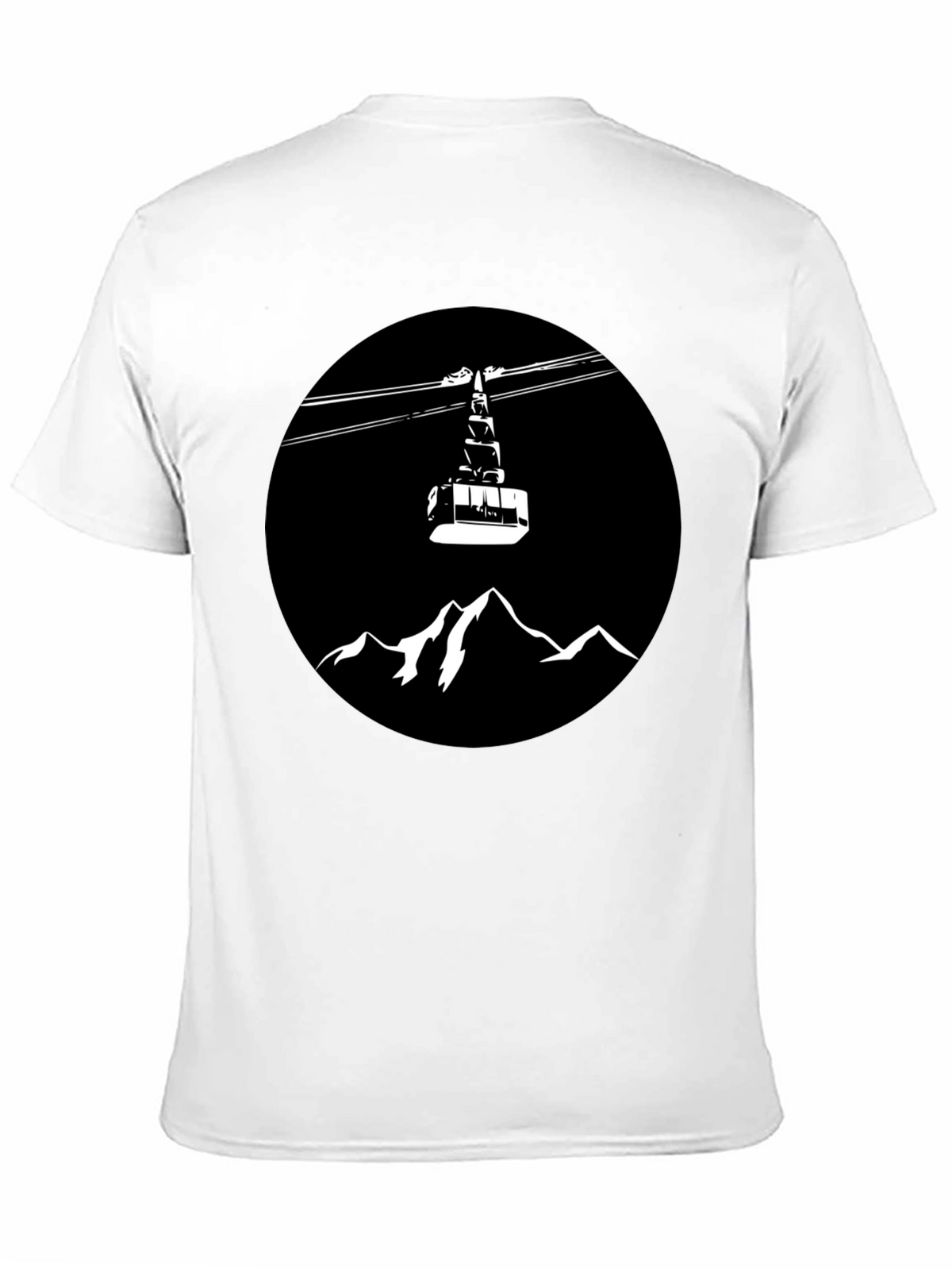 Mountain Cable Car Graphic Tee