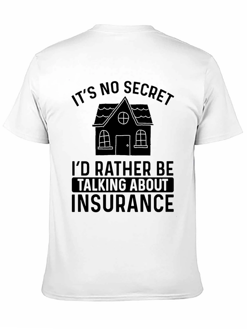 Insurance Lover Black T-Shirt