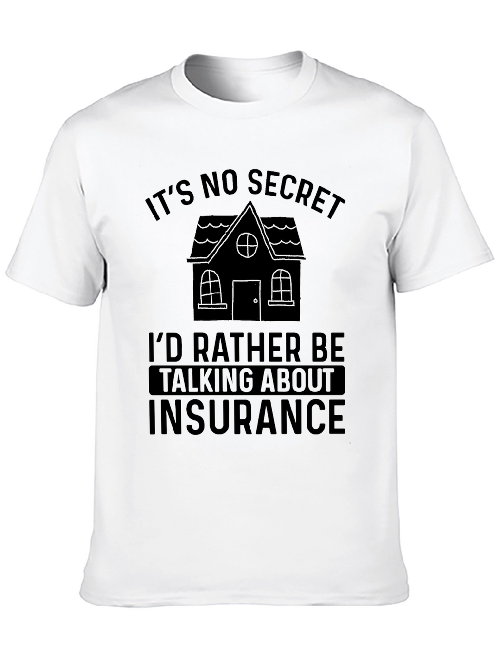 Insurance Lover Black T-Shirt