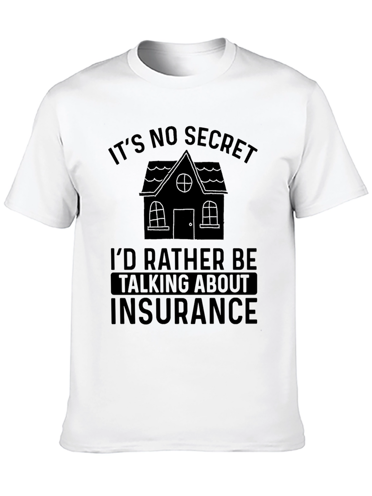 Insurance Lover Black T-Shirt