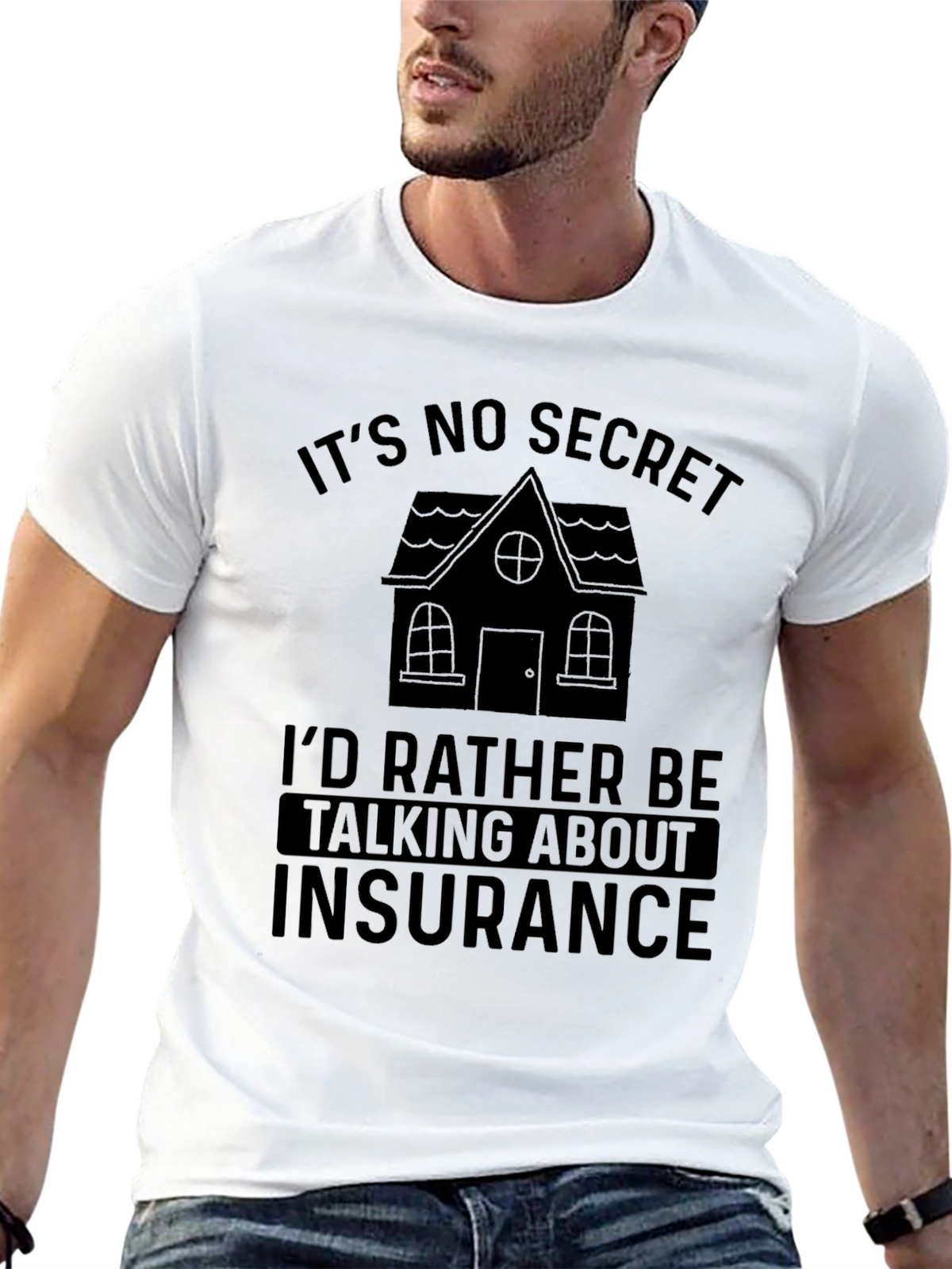 Insurance Lover Black T-Shirt