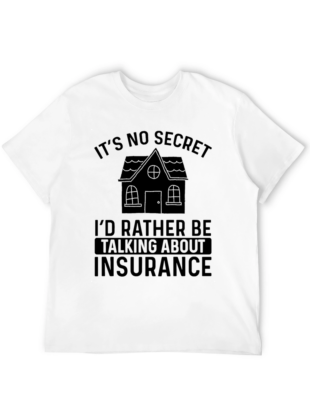 Insurance Lover Black T-Shirt