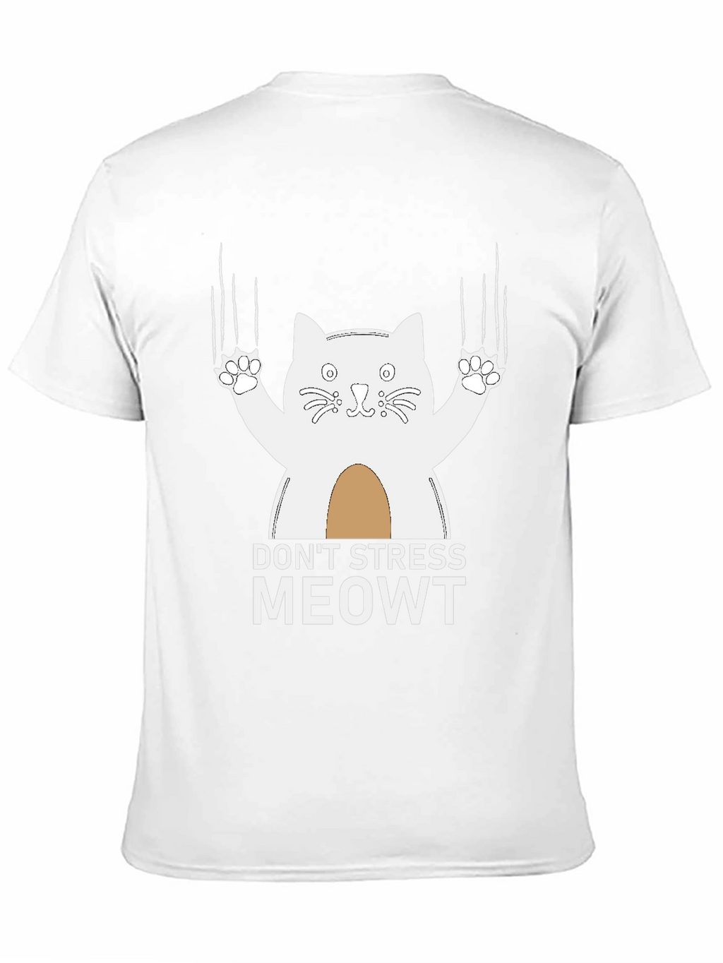 Dont Stress Meowt T-Shirt - Funny Cat Tee