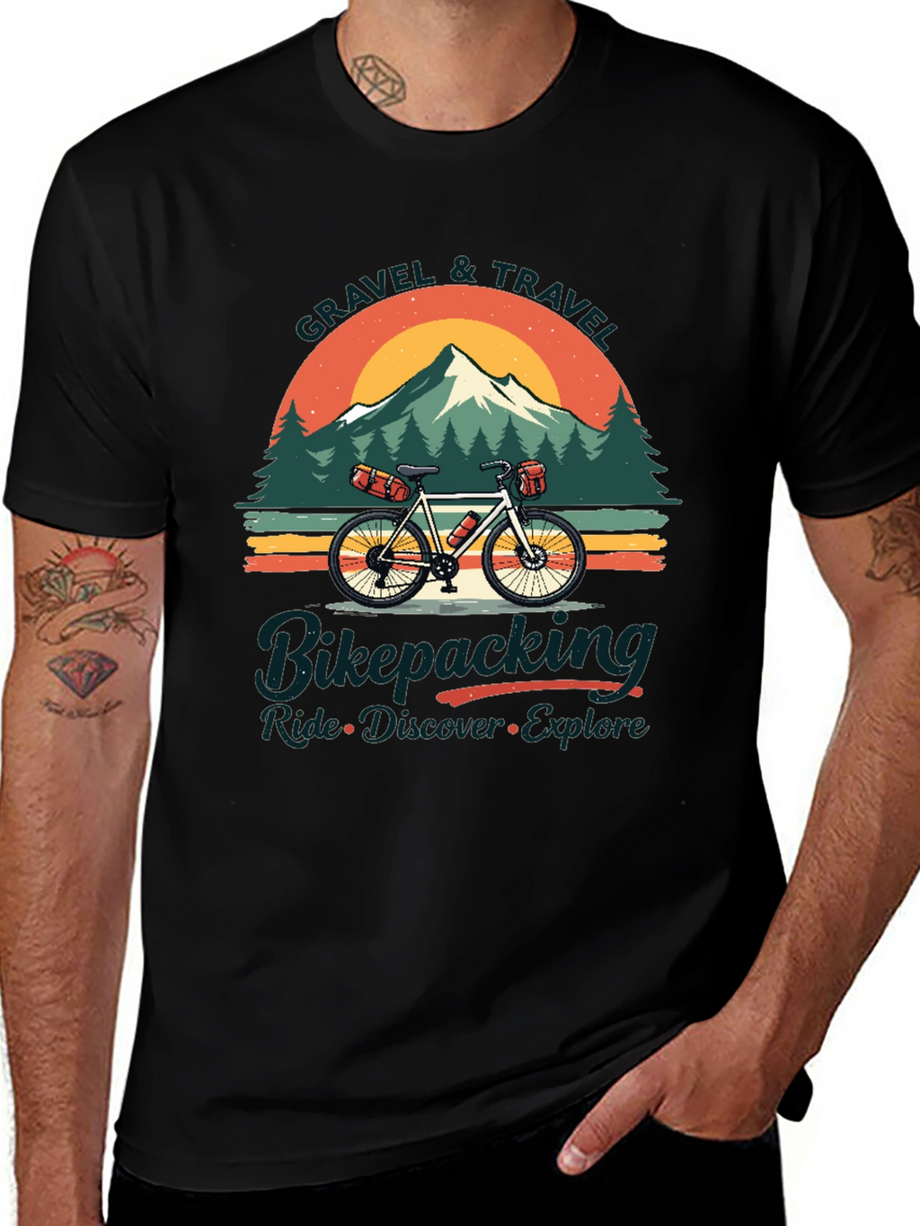 Gravel & Travel Bikepacking Ride T-Shirt
