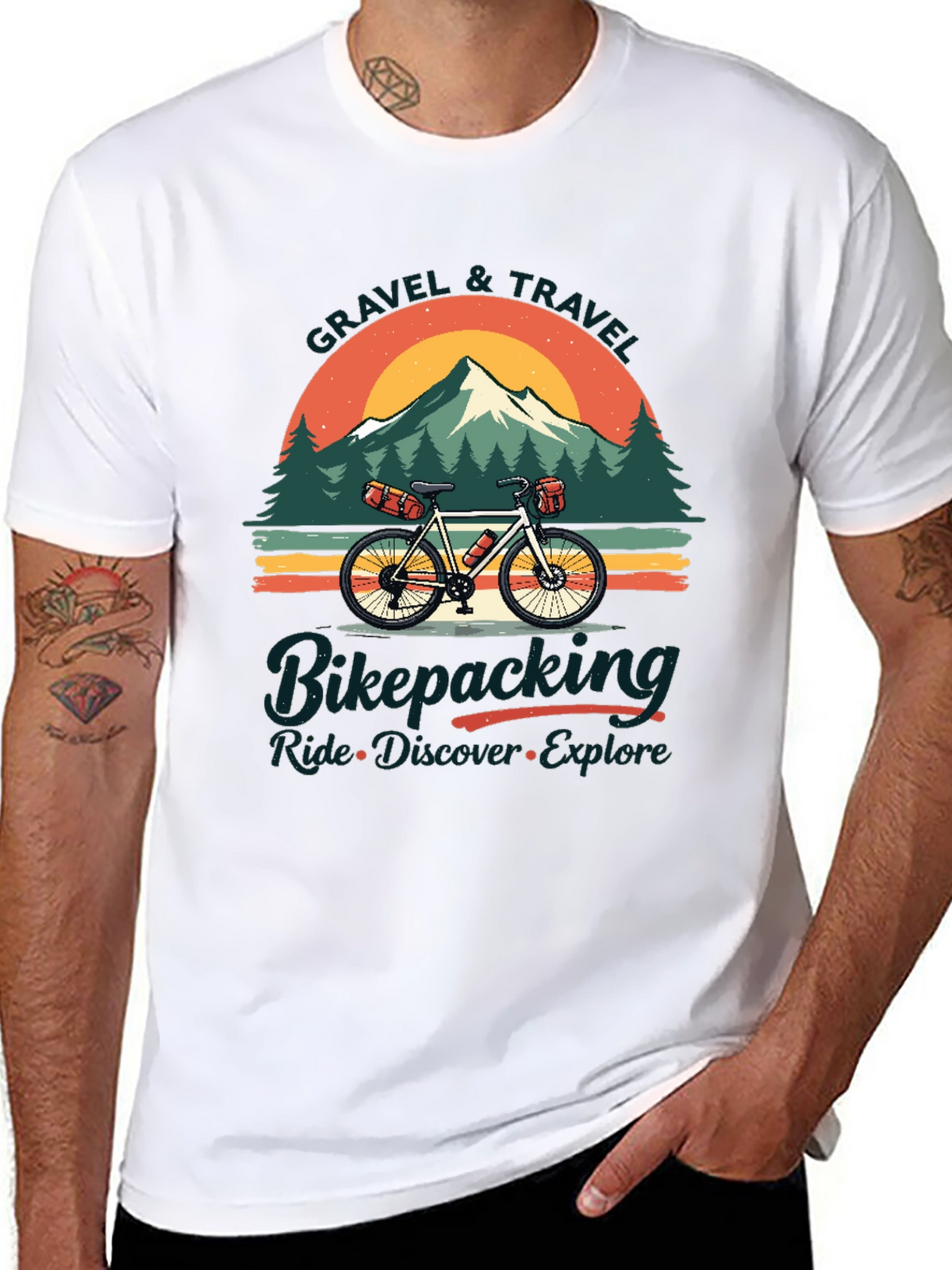 Gravel & Travel Bikepacking Ride T-Shirt