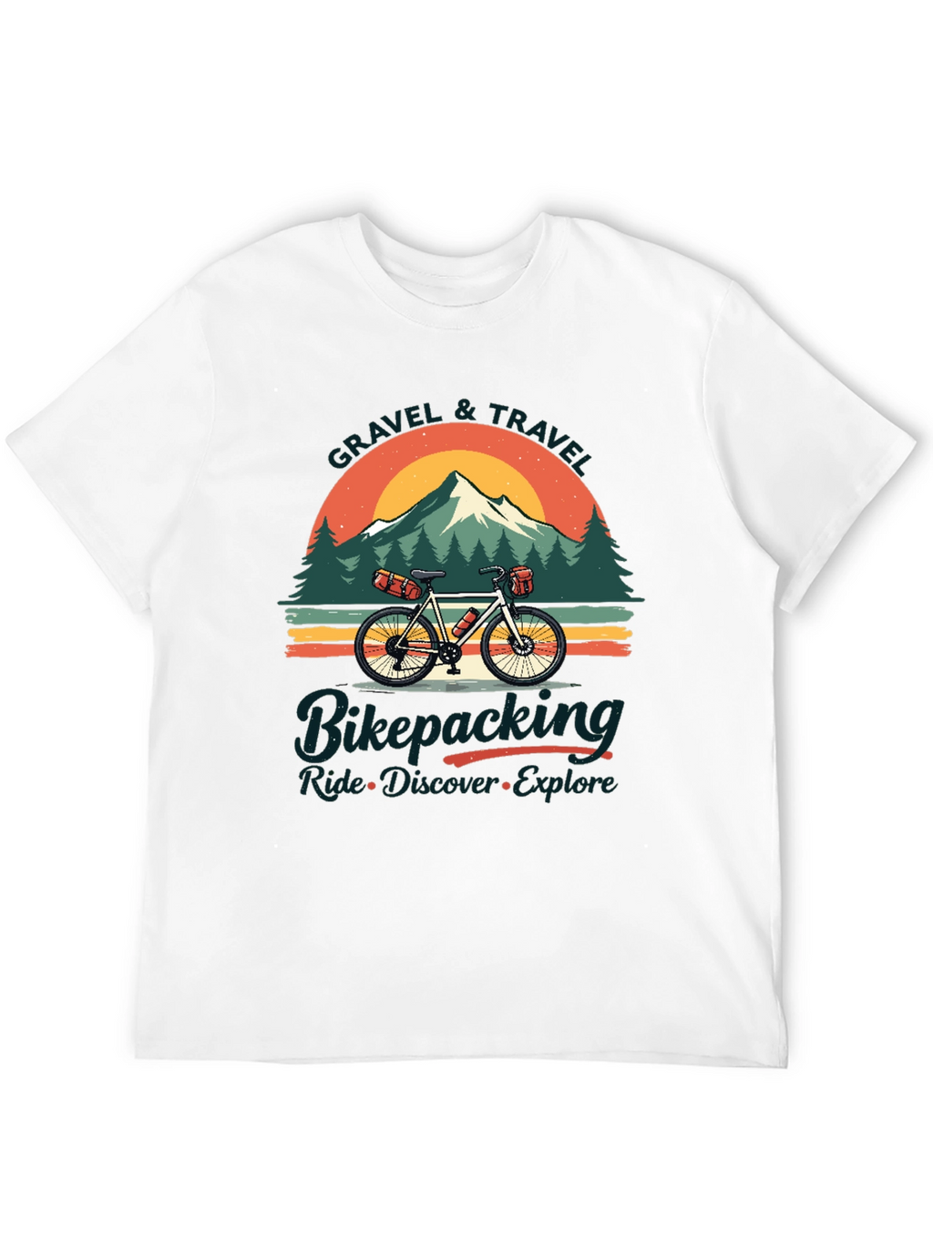 Gravel & Travel Bikepacking Ride T-Shirt