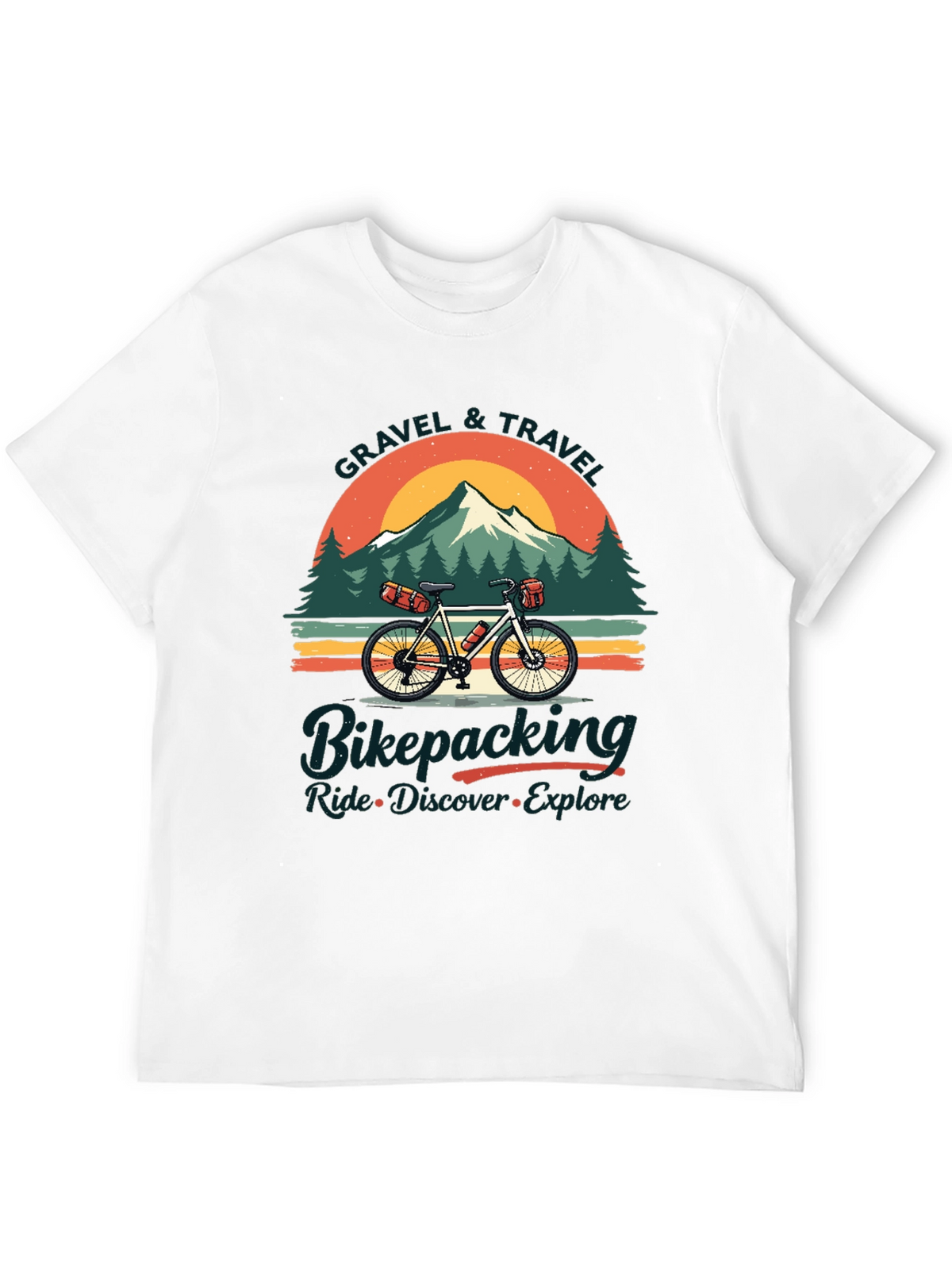 Gravel & Travel Bikepacking Ride T-Shirt
