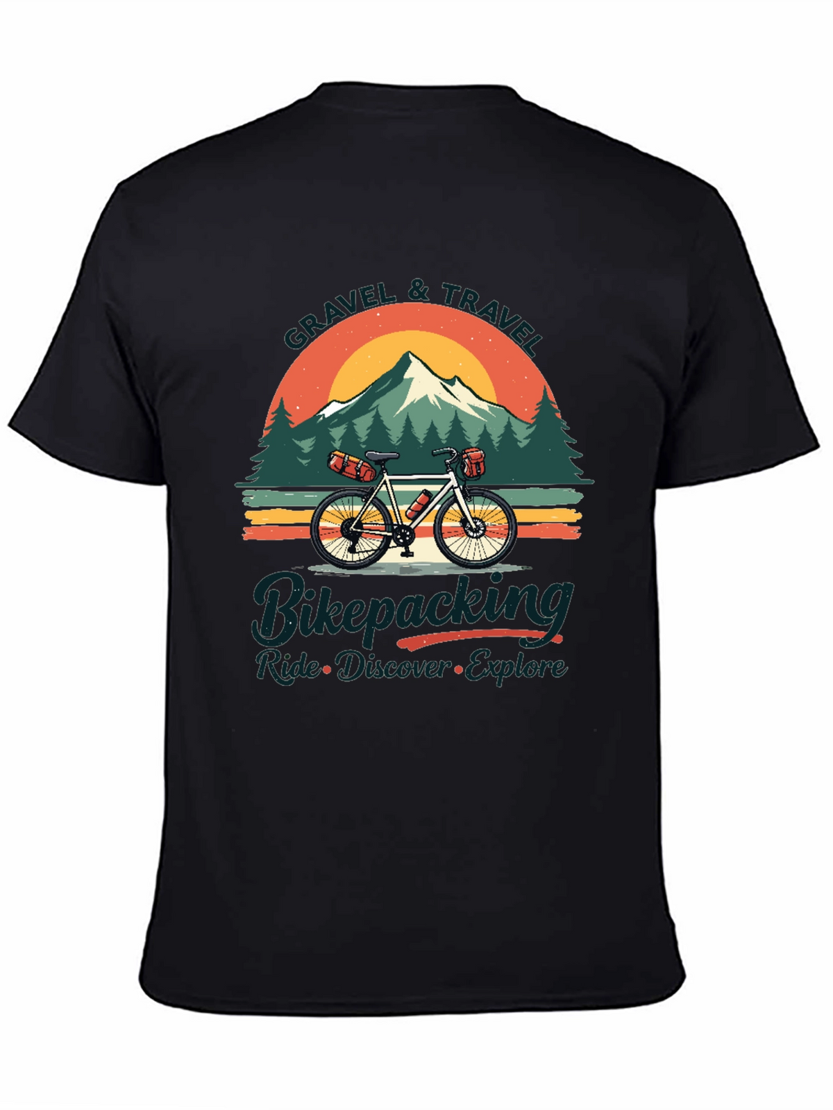 Gravel & Travel Bikepacking Ride T-Shirt
