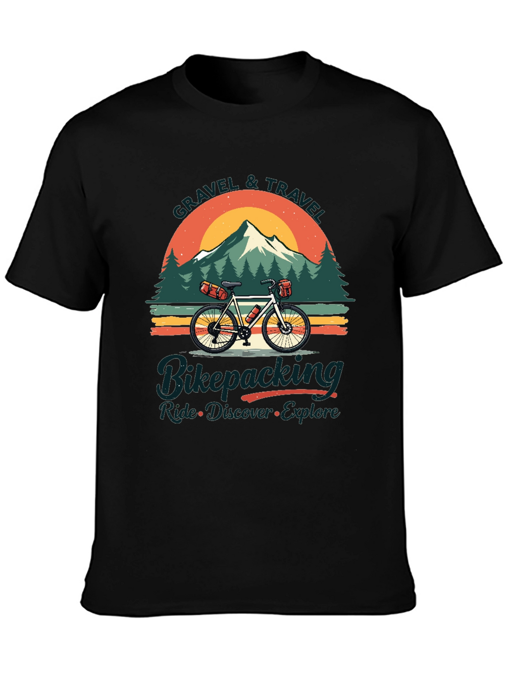 Gravel & Travel Bikepacking Ride T-Shirt
