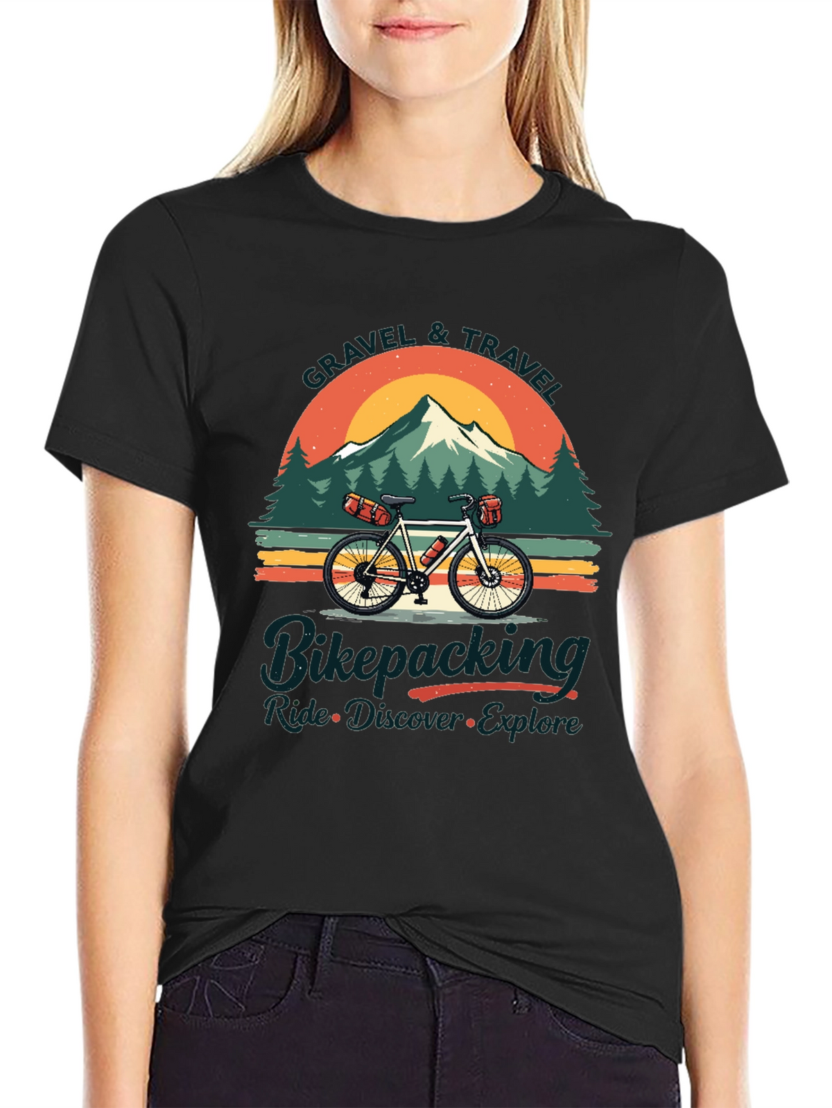 Gravel & Travel Bikepacking Ride T-Shirt