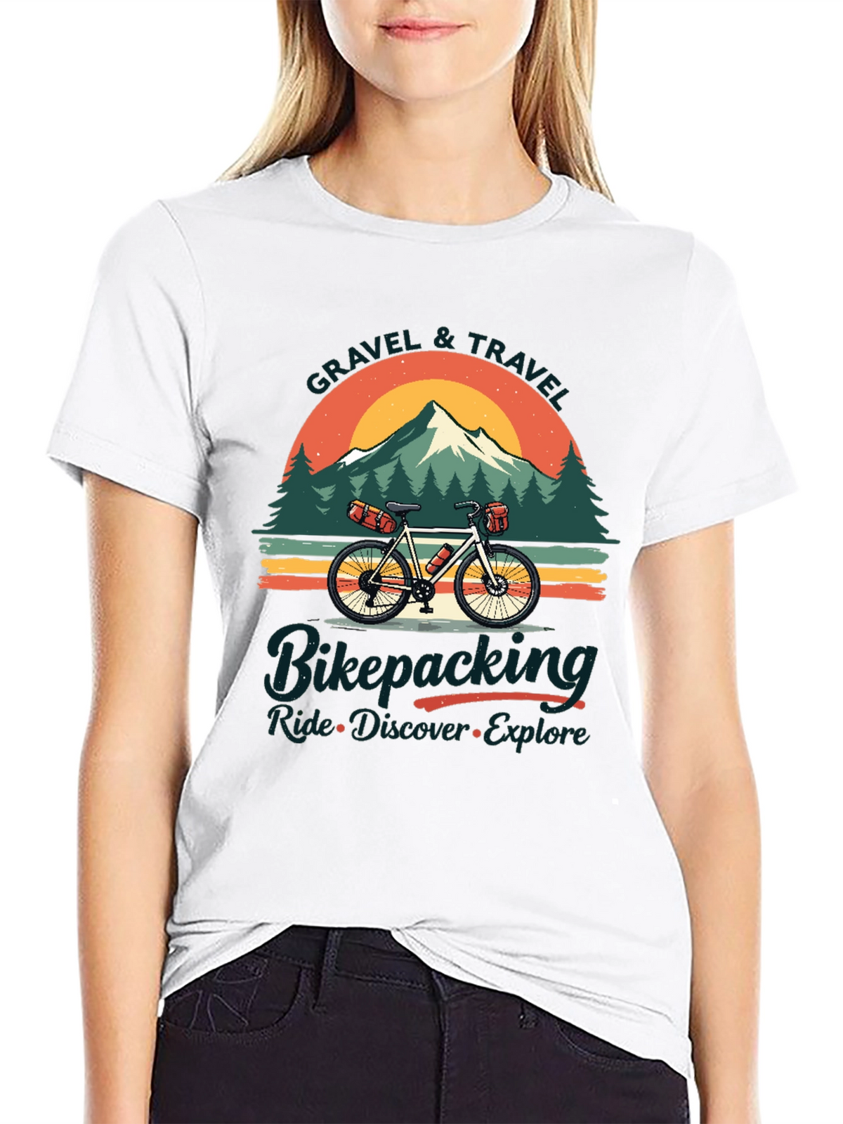 Gravel & Travel Bikepacking Ride T-Shirt