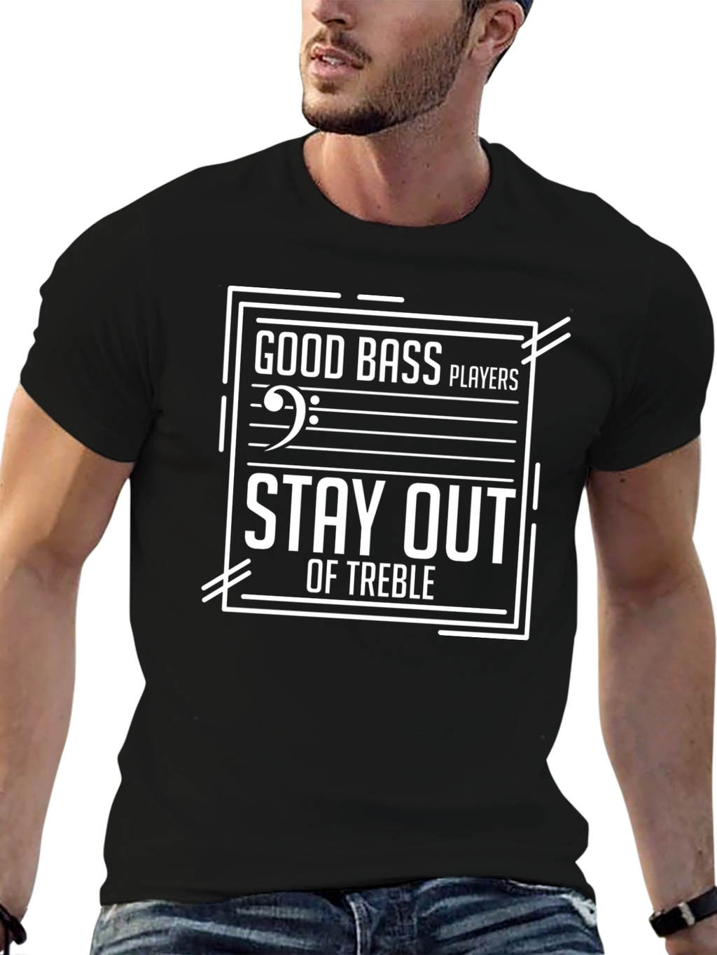 Good Bass Players T-Shirt - Music Humor Tee