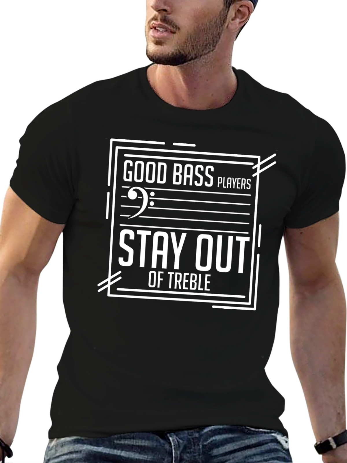 Good Bass Players T-Shirt - Music Humor Tee