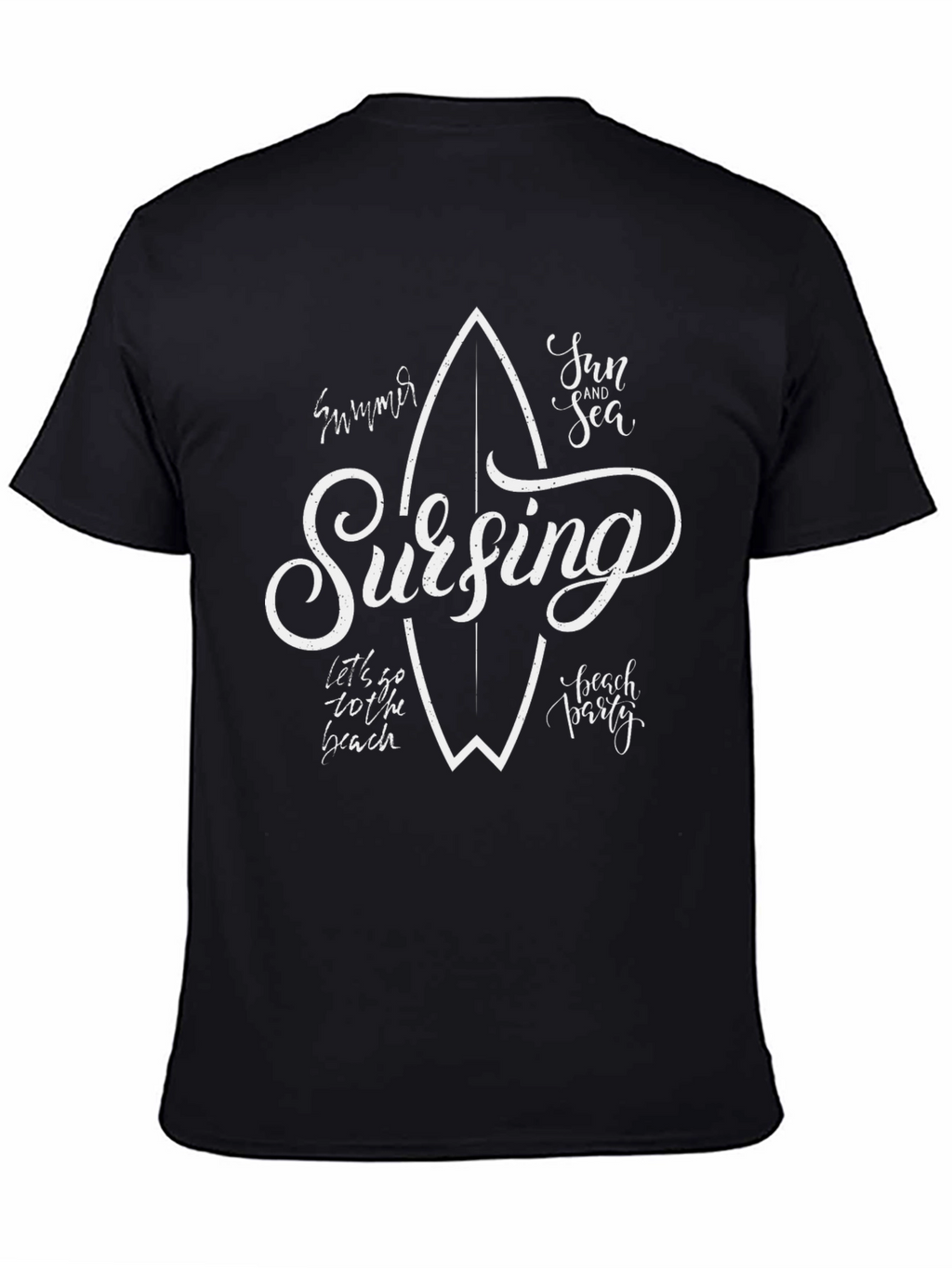 Surfing Summer Beach T-Shirt