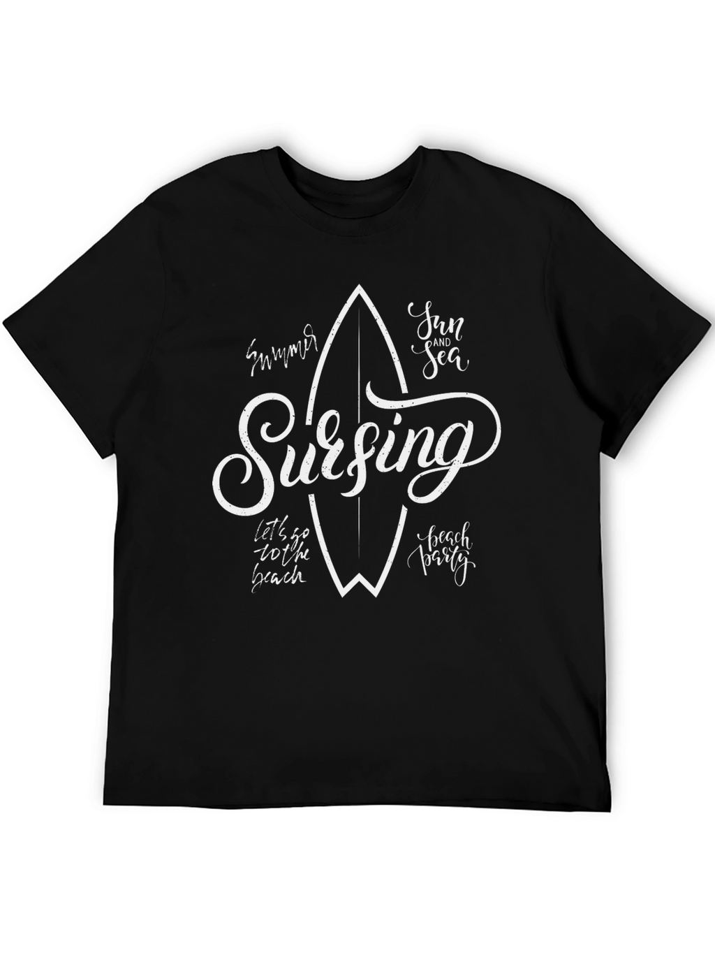 Surfing Summer Beach T-Shirt