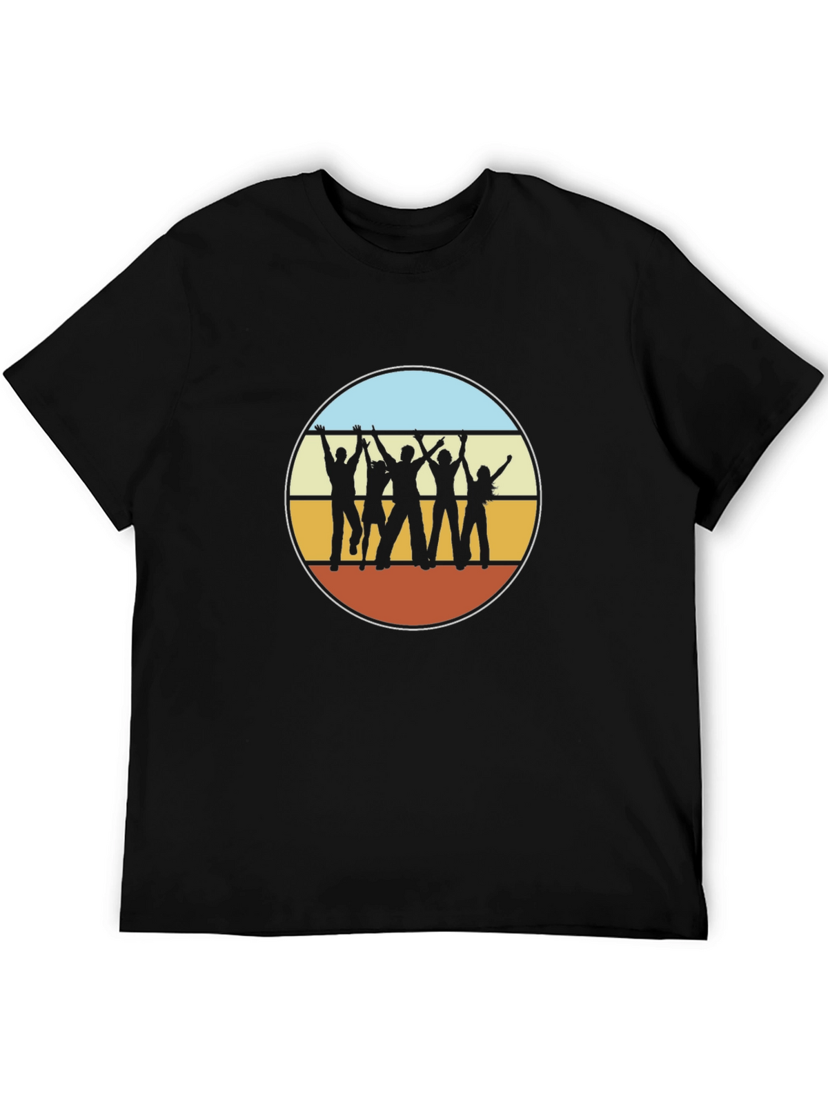 Retro Silhouette Graphic T-Shirt