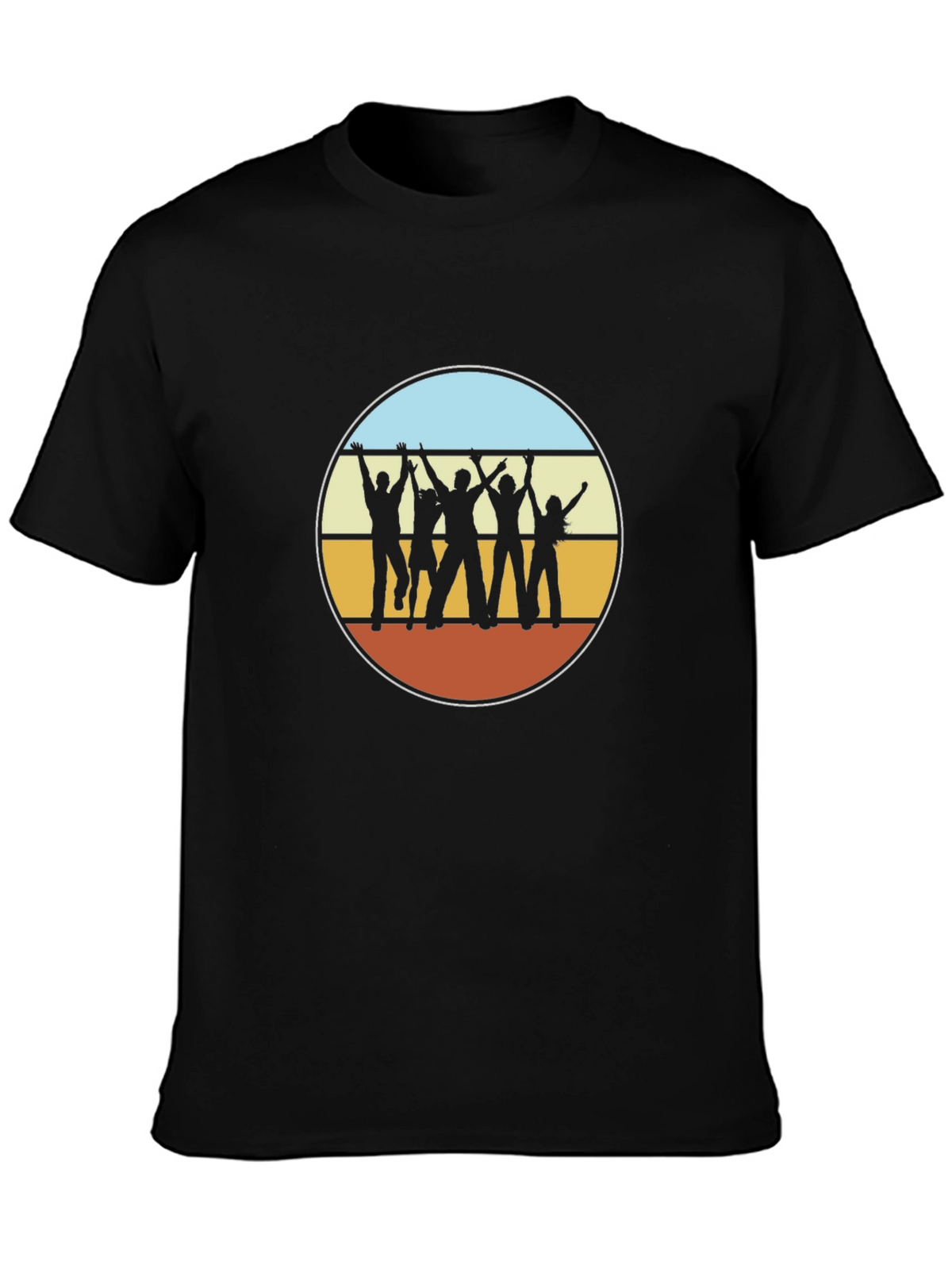 Retro Silhouette Graphic T-Shirt