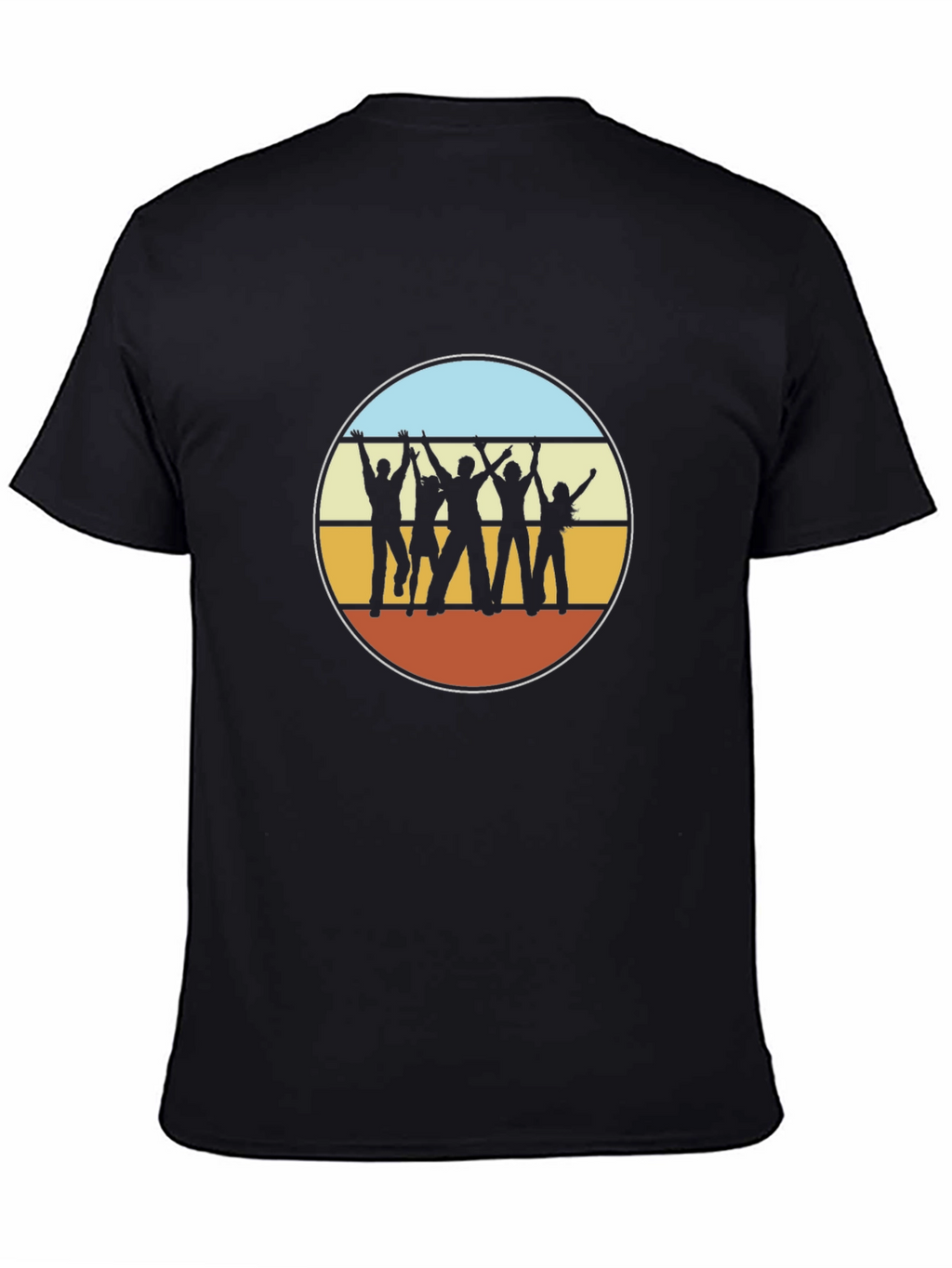 Retro Silhouette Graphic T-Shirt