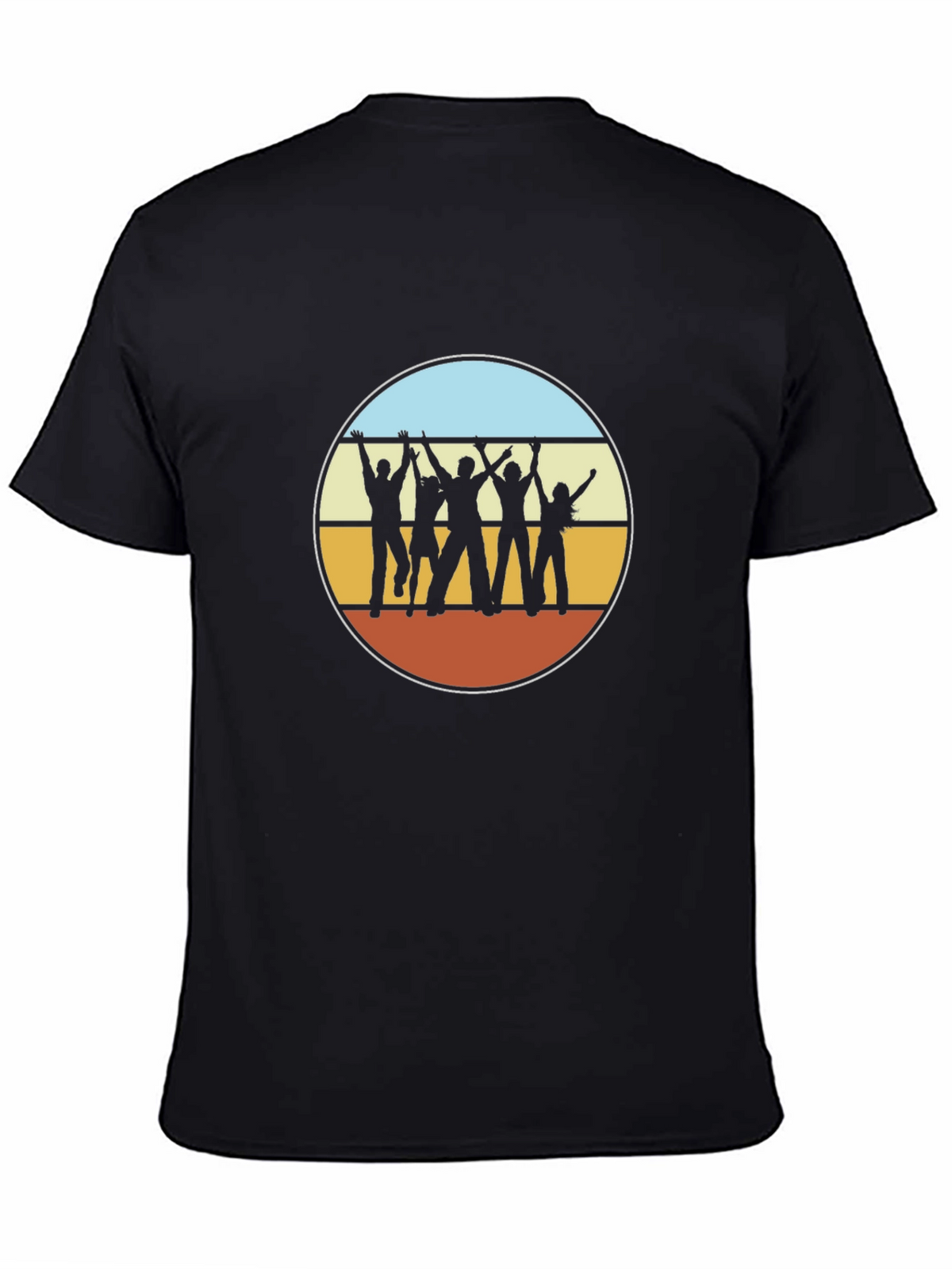 Retro Silhouette Graphic T-Shirt