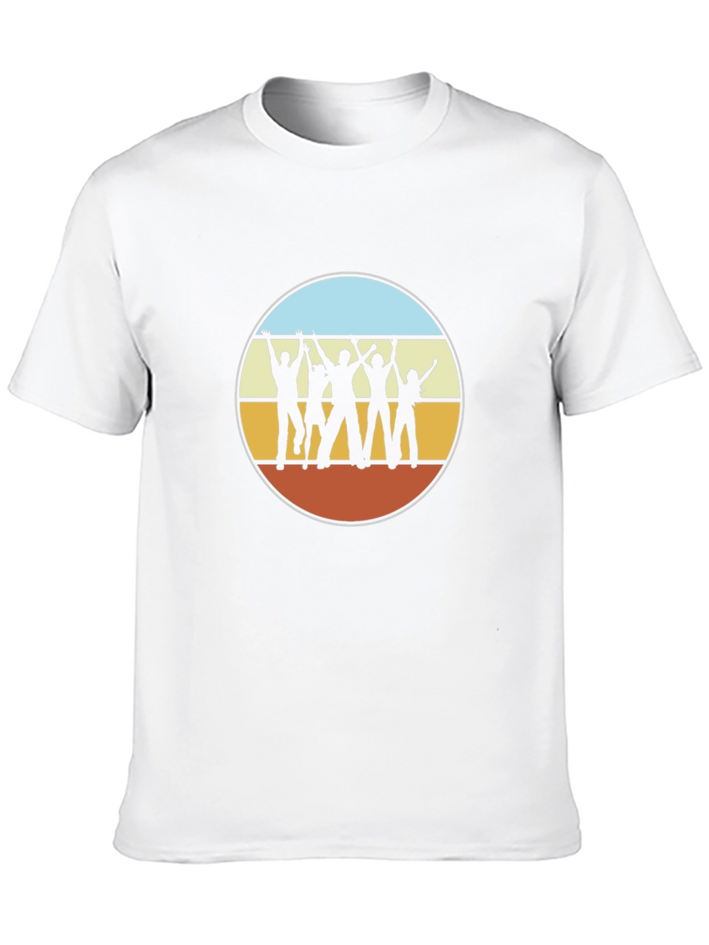 Retro Silhouette Graphic T-Shirt