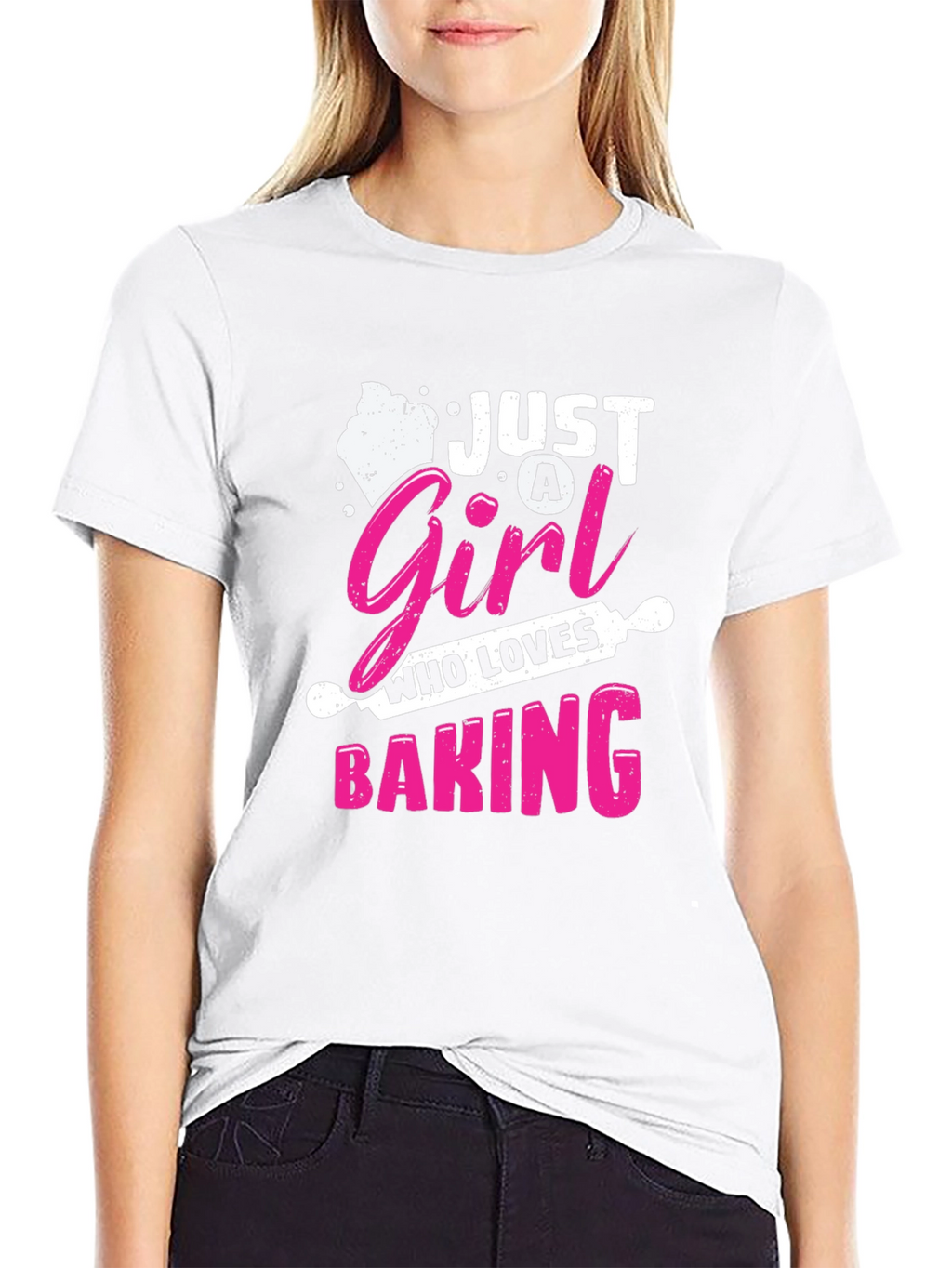 Just A Girl Who Loves Baking T-Shirt