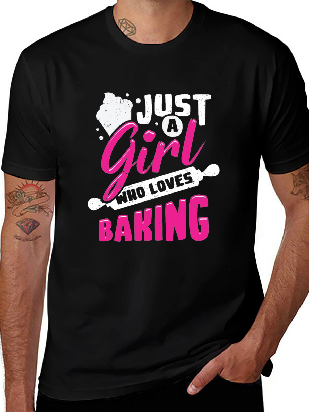 Just A Girl Who Loves Baking T-Shirt