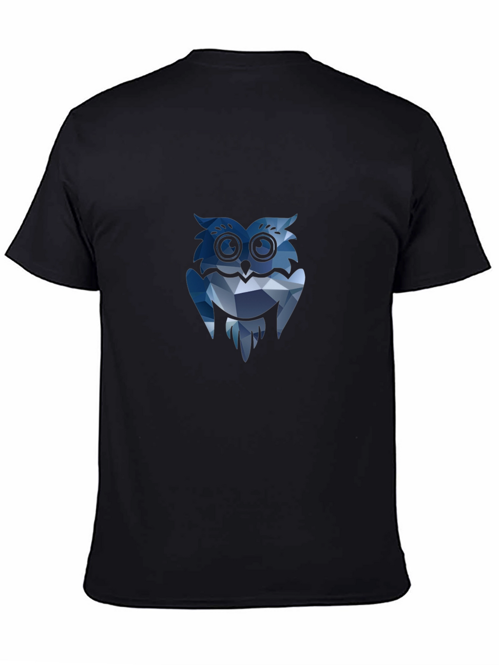 Geometric Owl Graphic T-Shirt - Modern & Stylish