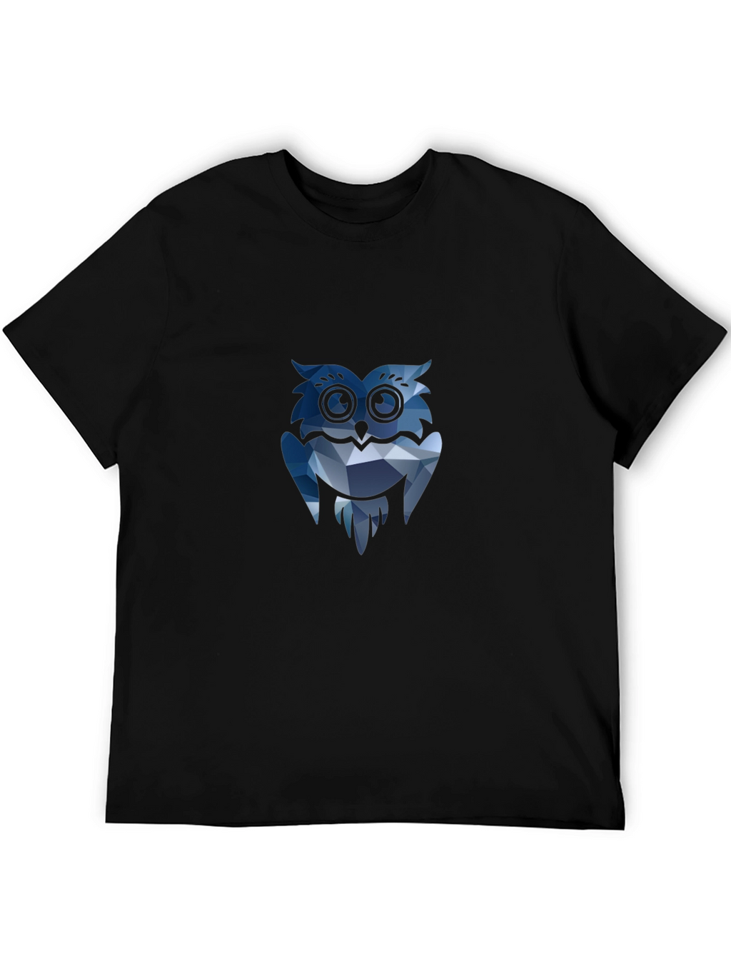 Geometric Owl Graphic T-Shirt - Modern & Stylish