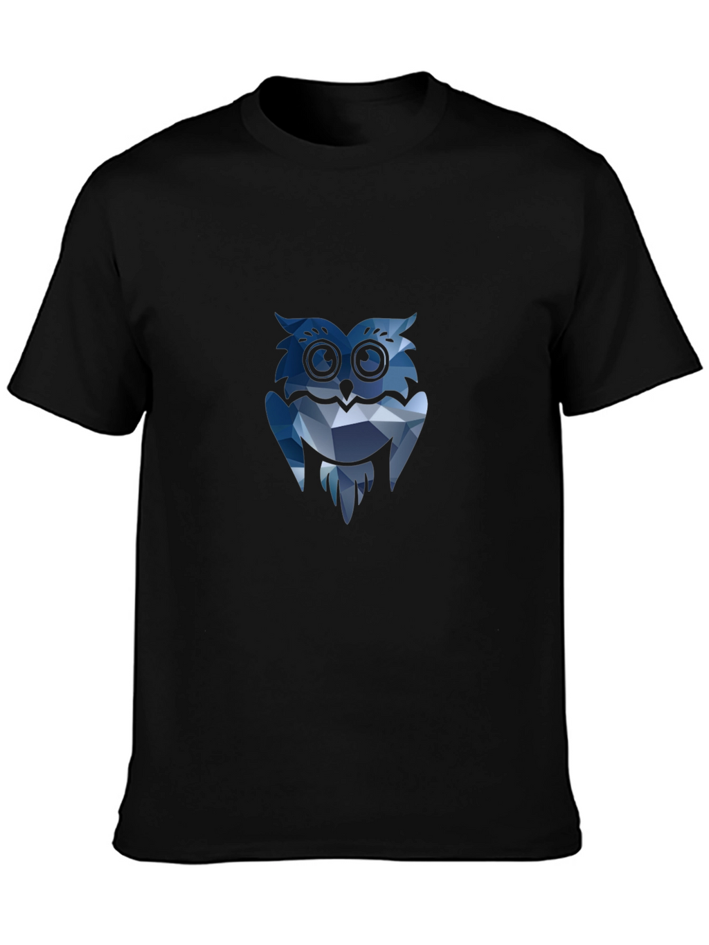 Geometric Owl Graphic T-Shirt - Modern & Stylish