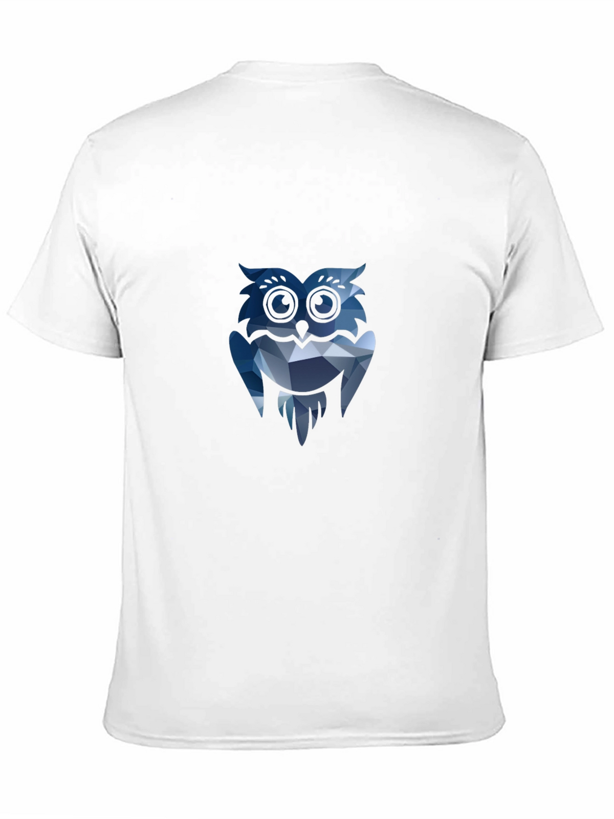 Geometric Owl Graphic T-Shirt - Modern & Stylish