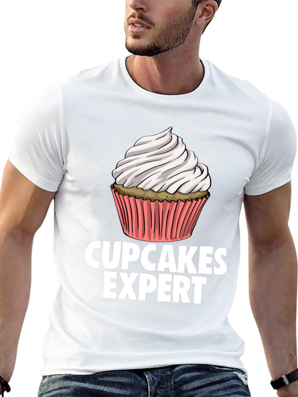 Cupcakes Expert Graphic Tee