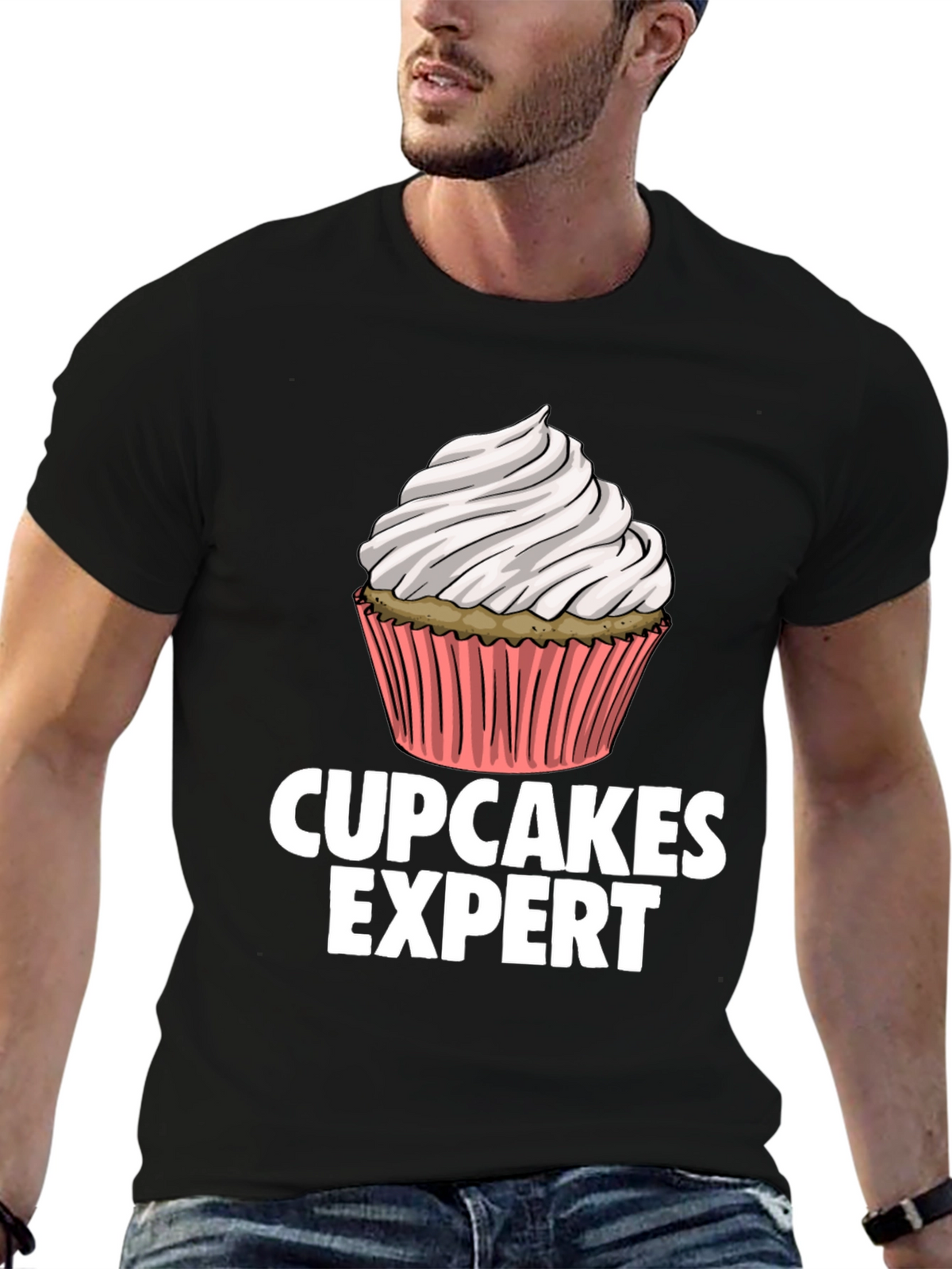 Cupcakes Expert Graphic Tee