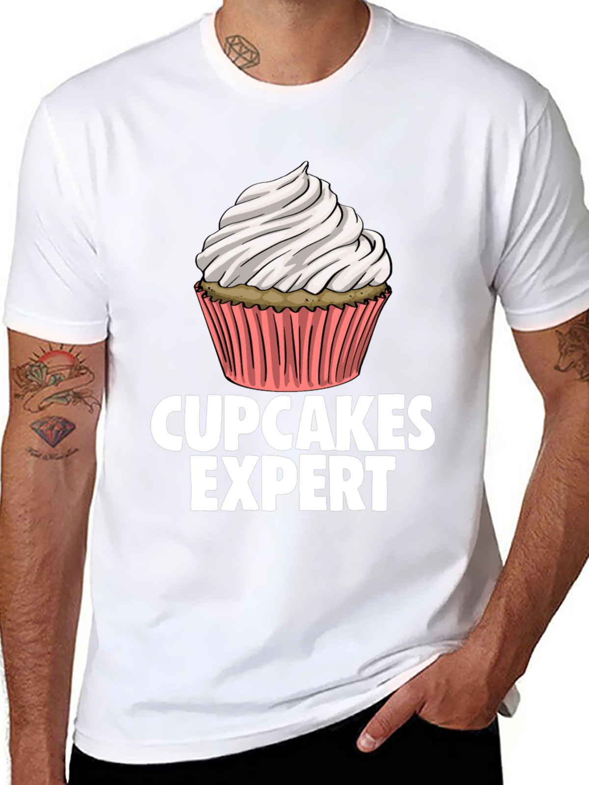Cupcakes Expert Graphic Tee