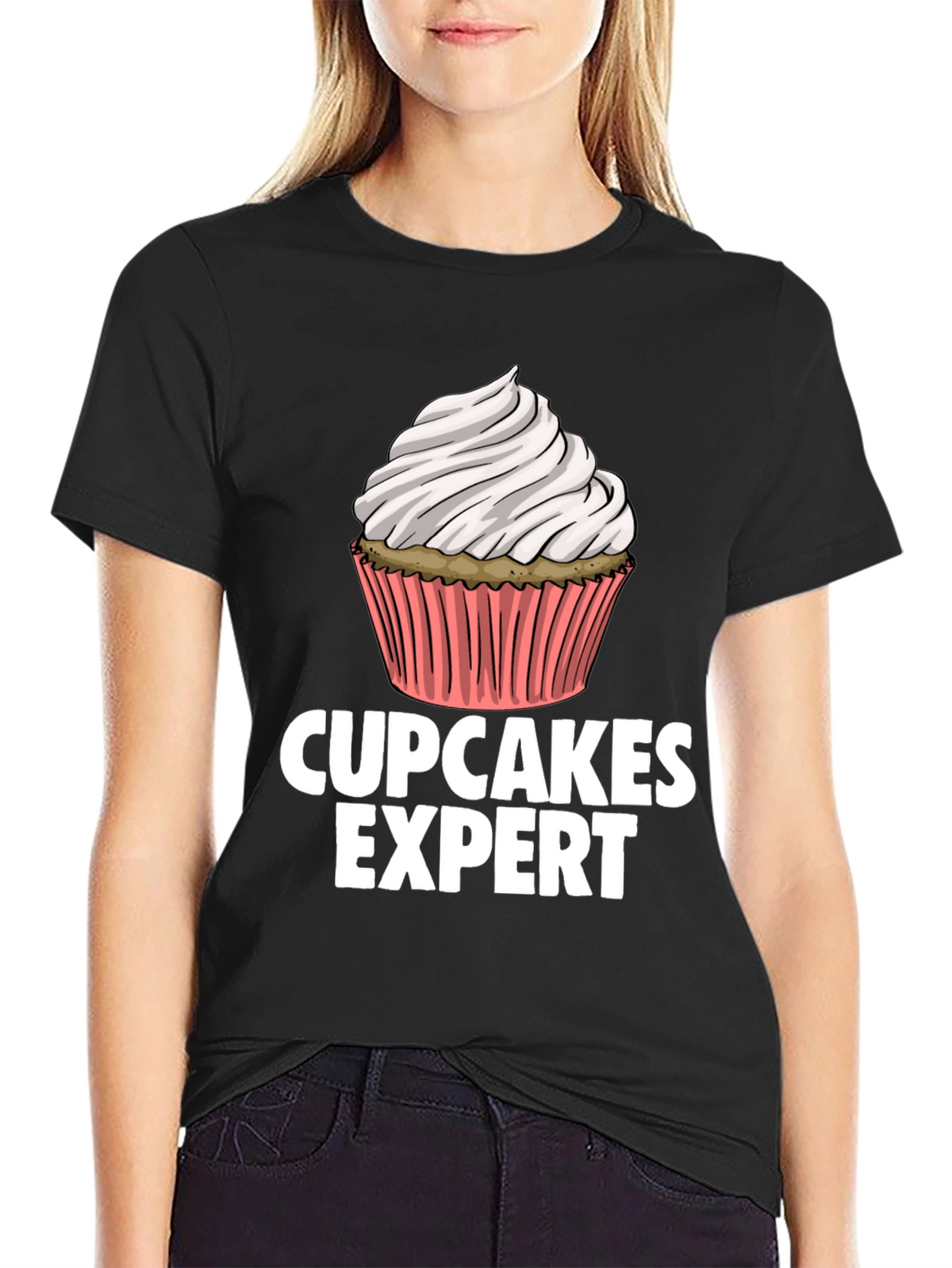 Cupcakes Expert Graphic Tee