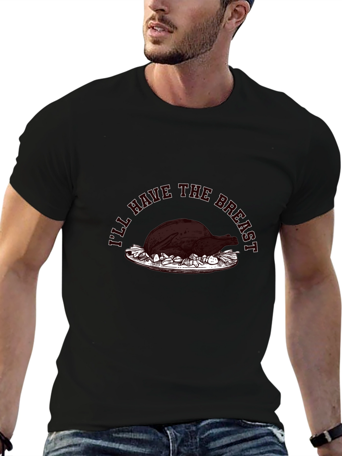 Funny Thanksgiving T-Shirt - Ill Have The Breast