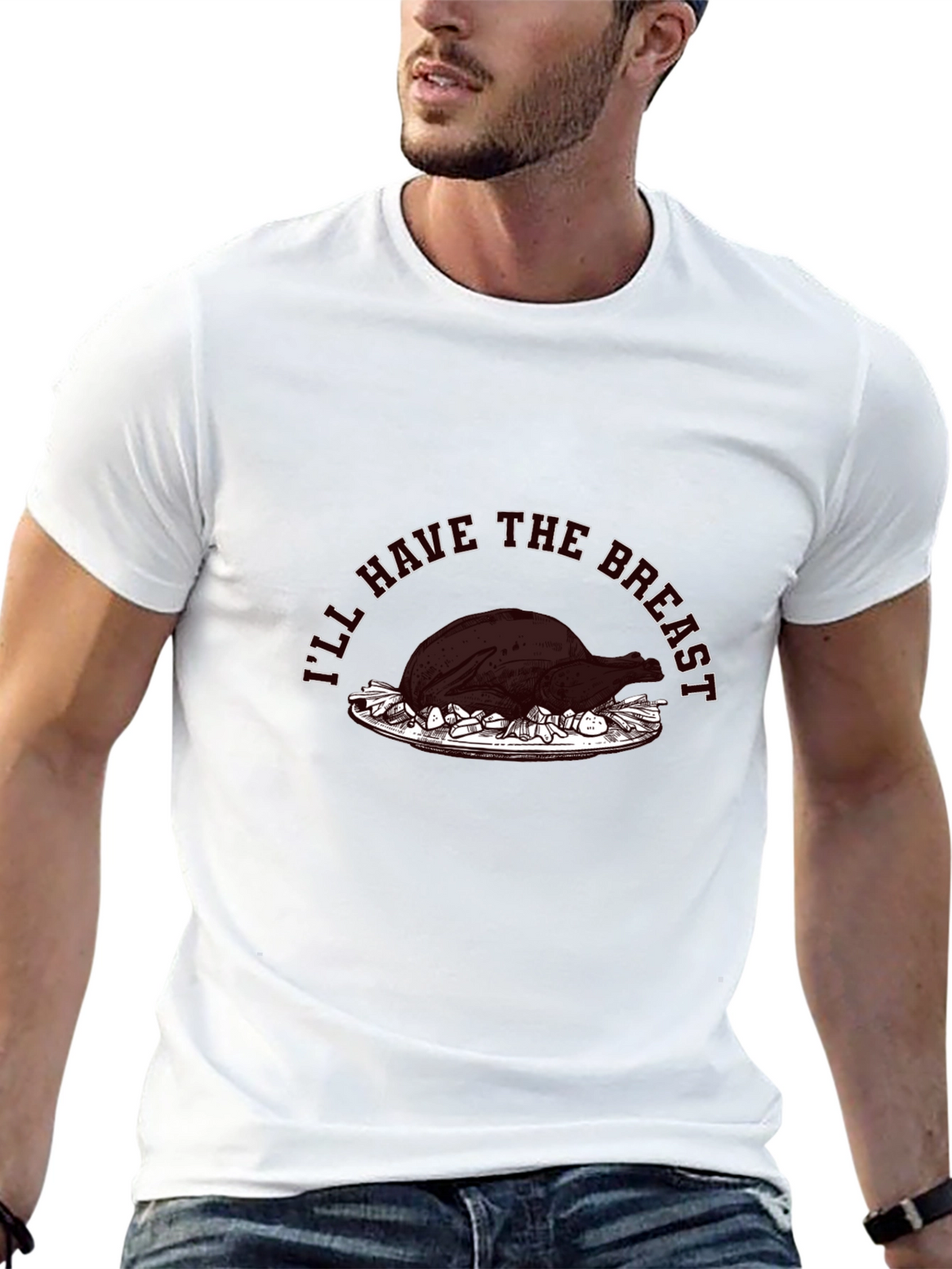Funny Thanksgiving T-Shirt - Ill Have The Breast