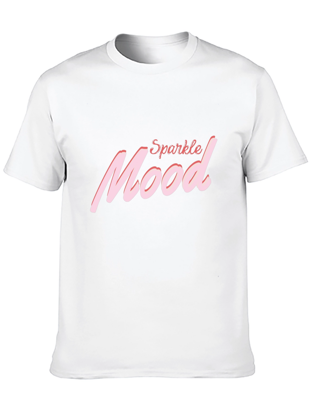 Sparkle Mood T-Shirt - Soft Cotton Blend Trendy Design