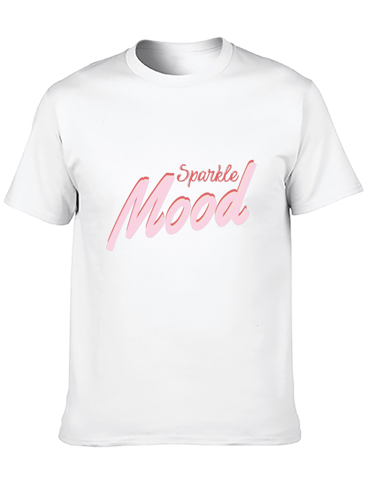 Sparkle Mood T-Shirt - Soft Cotton Blend Trendy Design