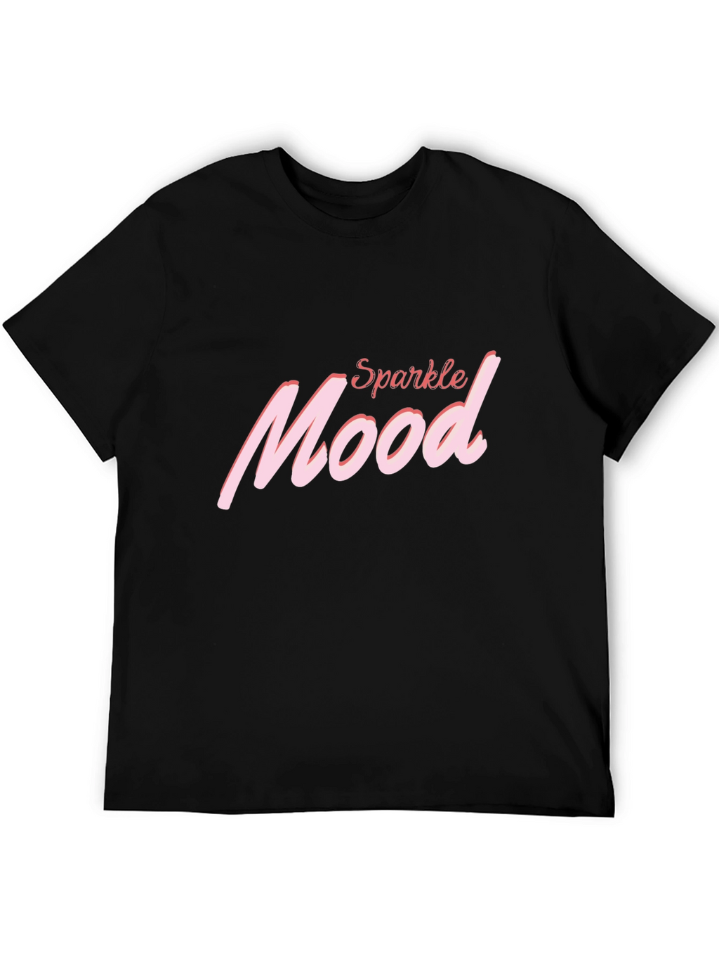 Sparkle Mood T-Shirt - Soft Cotton Blend Trendy Design