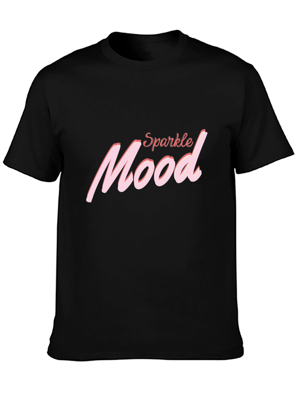 Sparkle Mood T-Shirt - Soft Cotton Blend Trendy Design