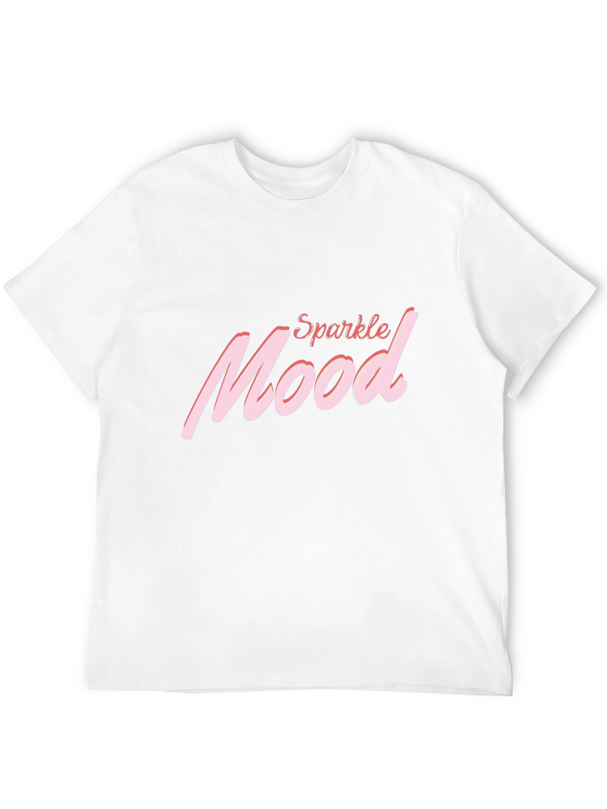 Sparkle Mood T-Shirt - Soft Cotton Blend Trendy Design