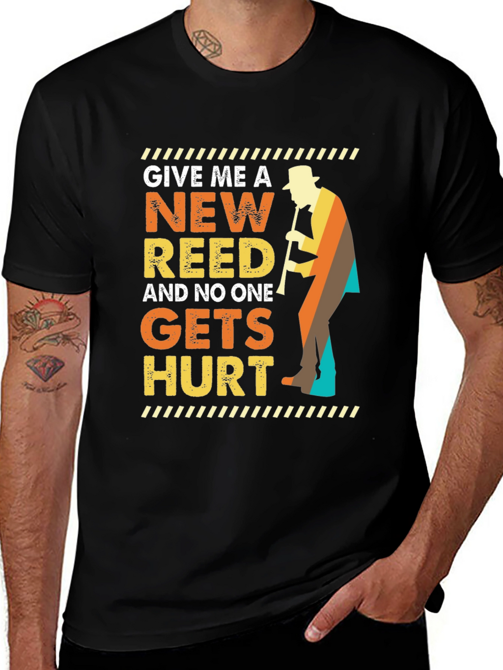 New Reed T-Shirt Musician Humor