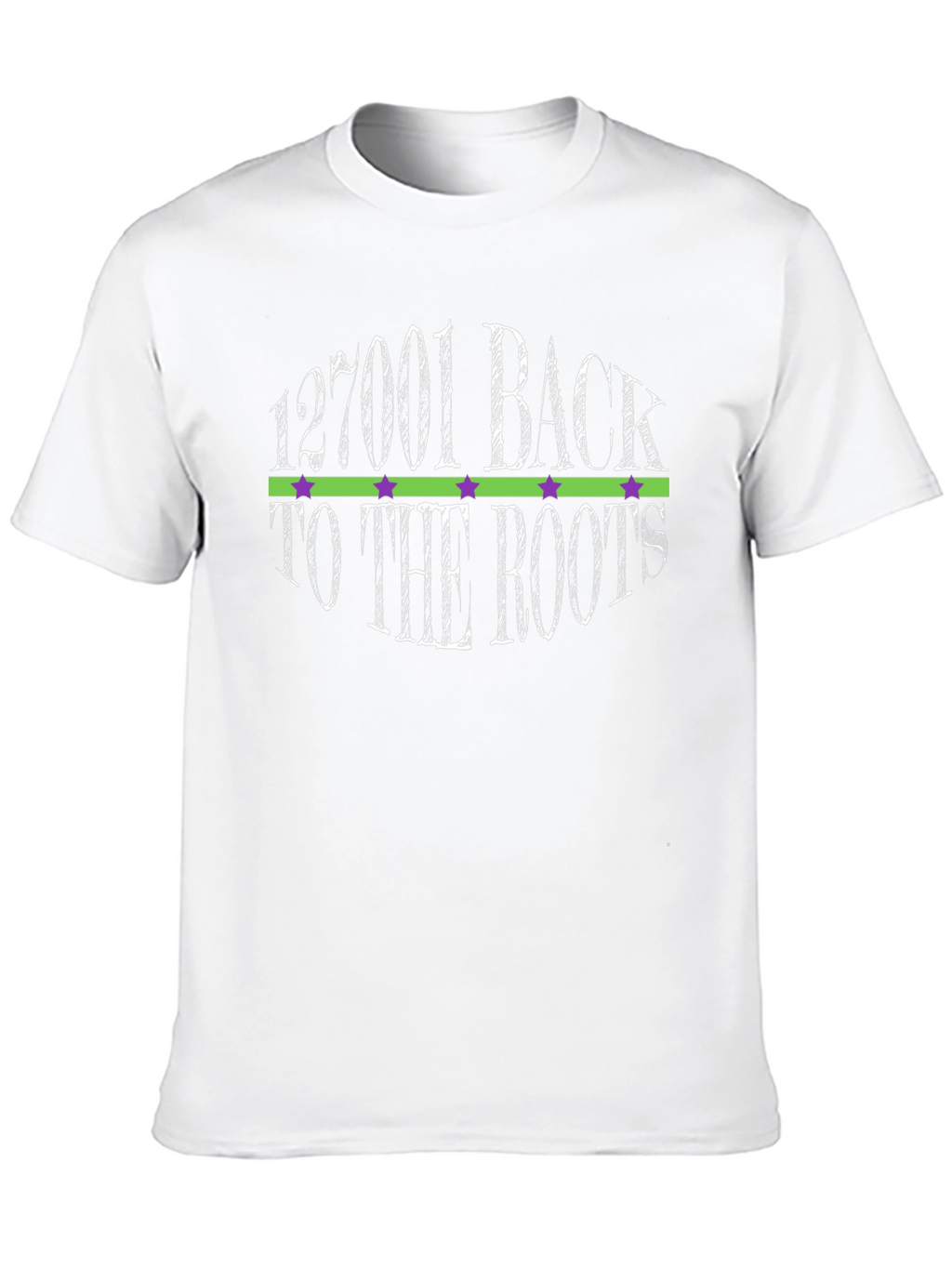 127001 Back To The Roots Graphic T-Shirt