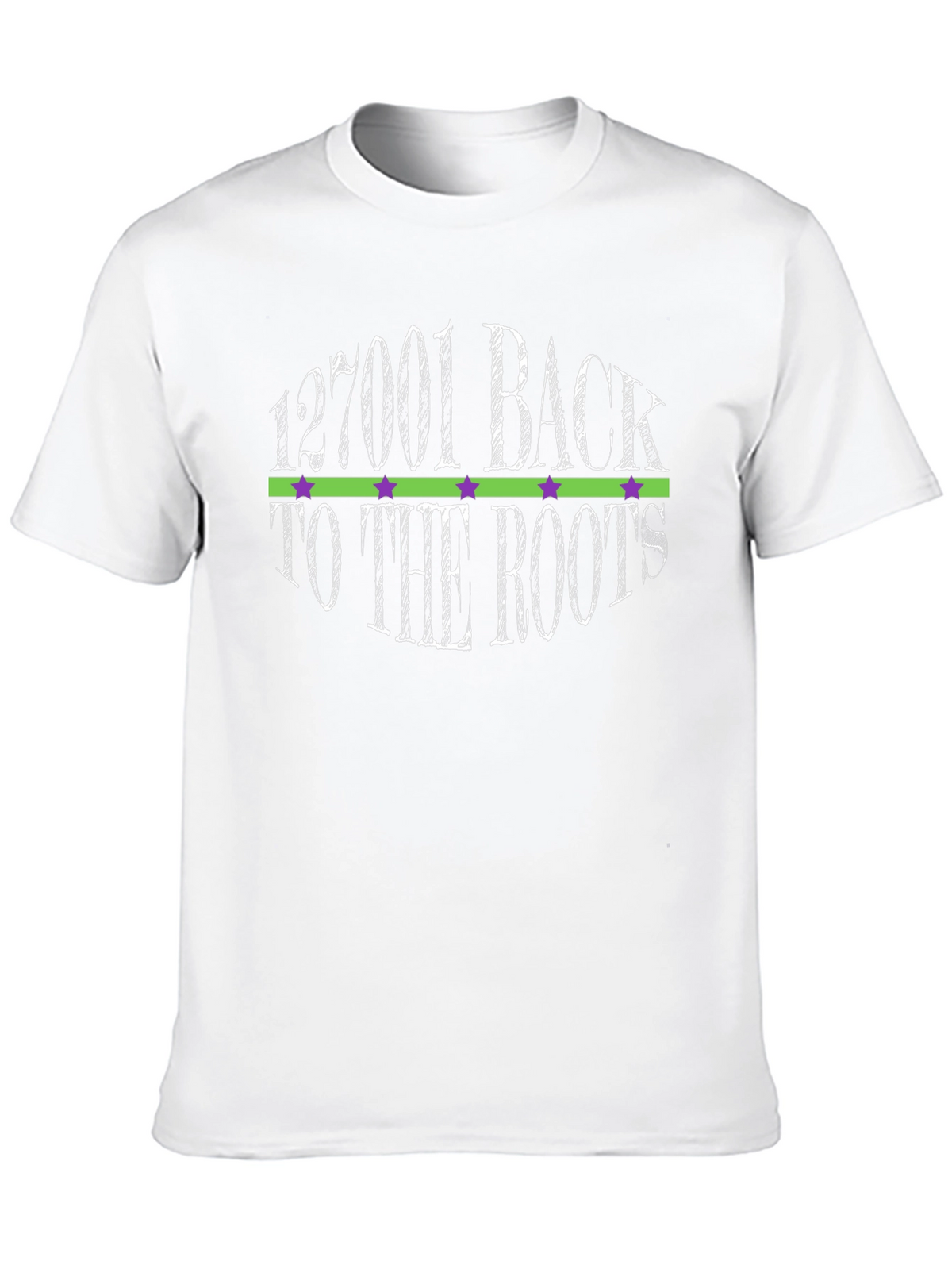 127001 Back To The Roots Graphic T-Shirt