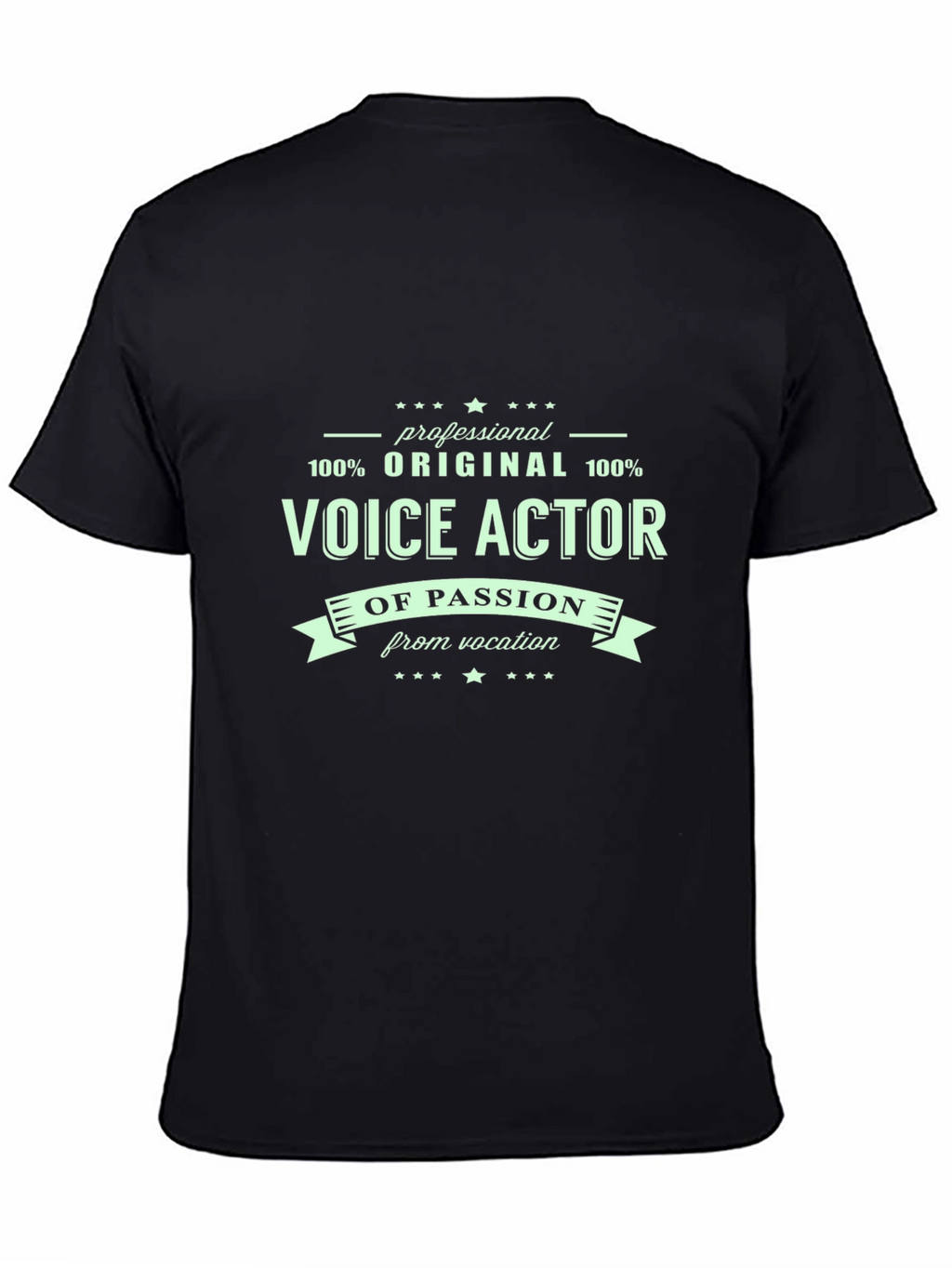 Voice Actor T-Shirt - Original Design