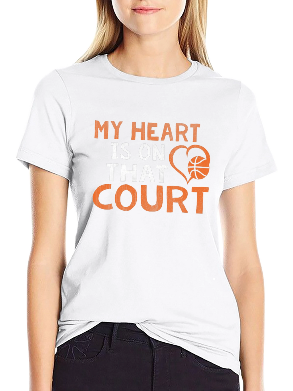 Basketball Heart T-Shirt