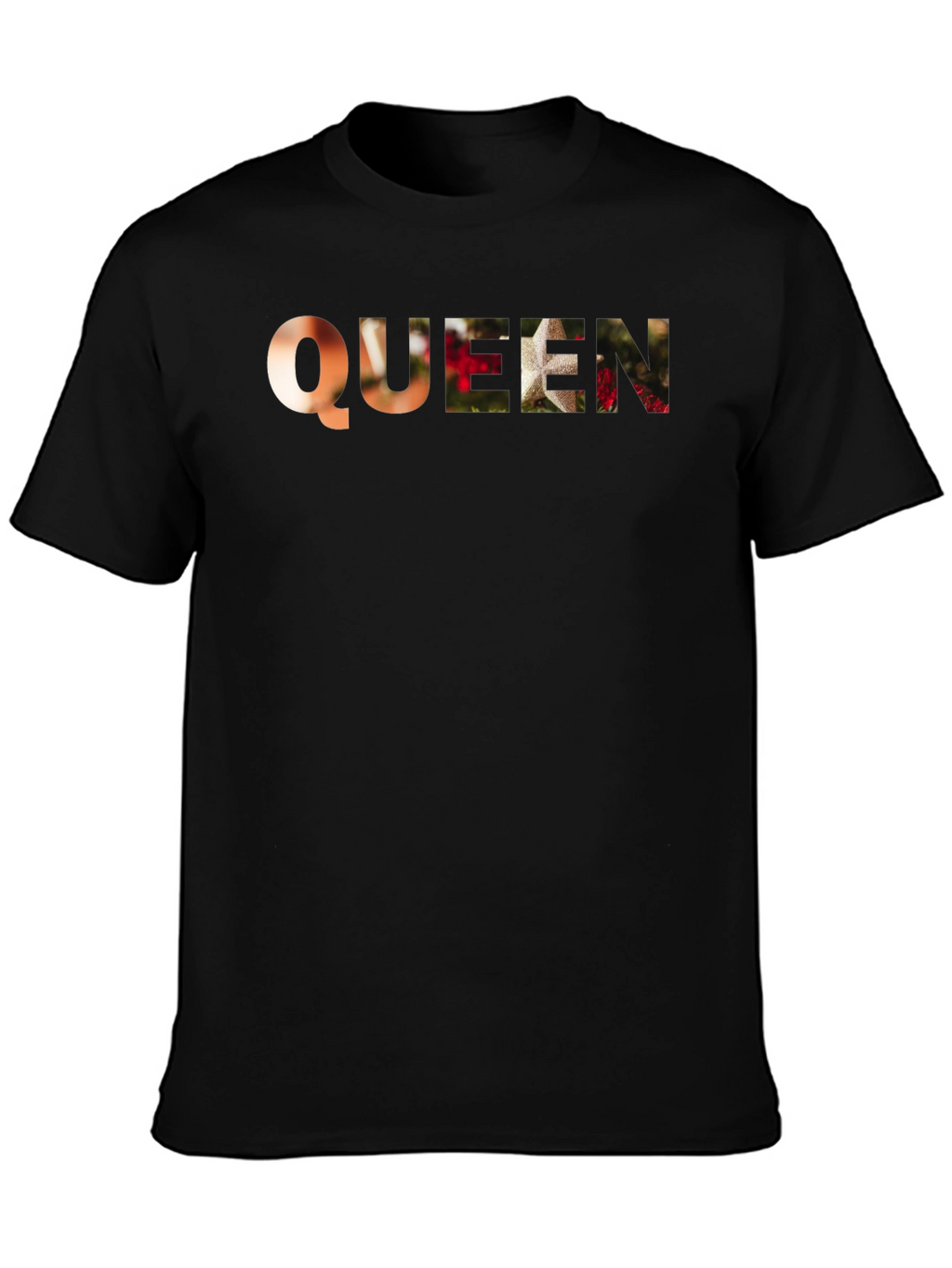Queen Graphic Tee - Stylish Black T-Shirt